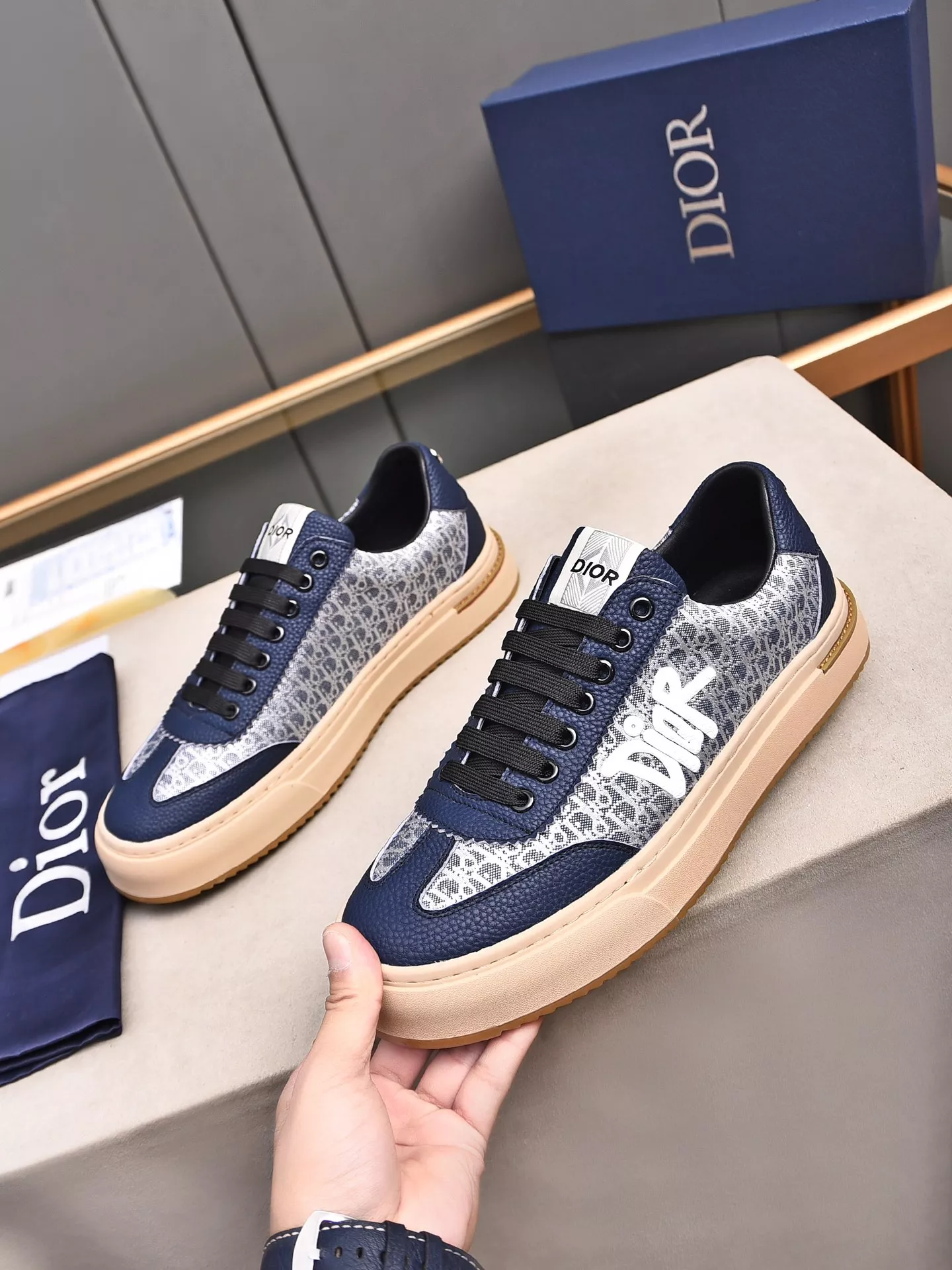 Functional 7655 Christian Dior Casual Shoes For Men