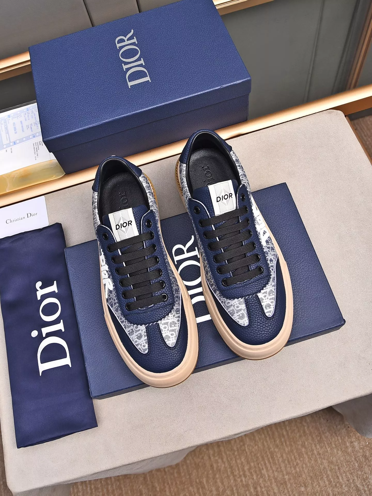 Functional 7655 Christian Dior Casual Shoes For Men