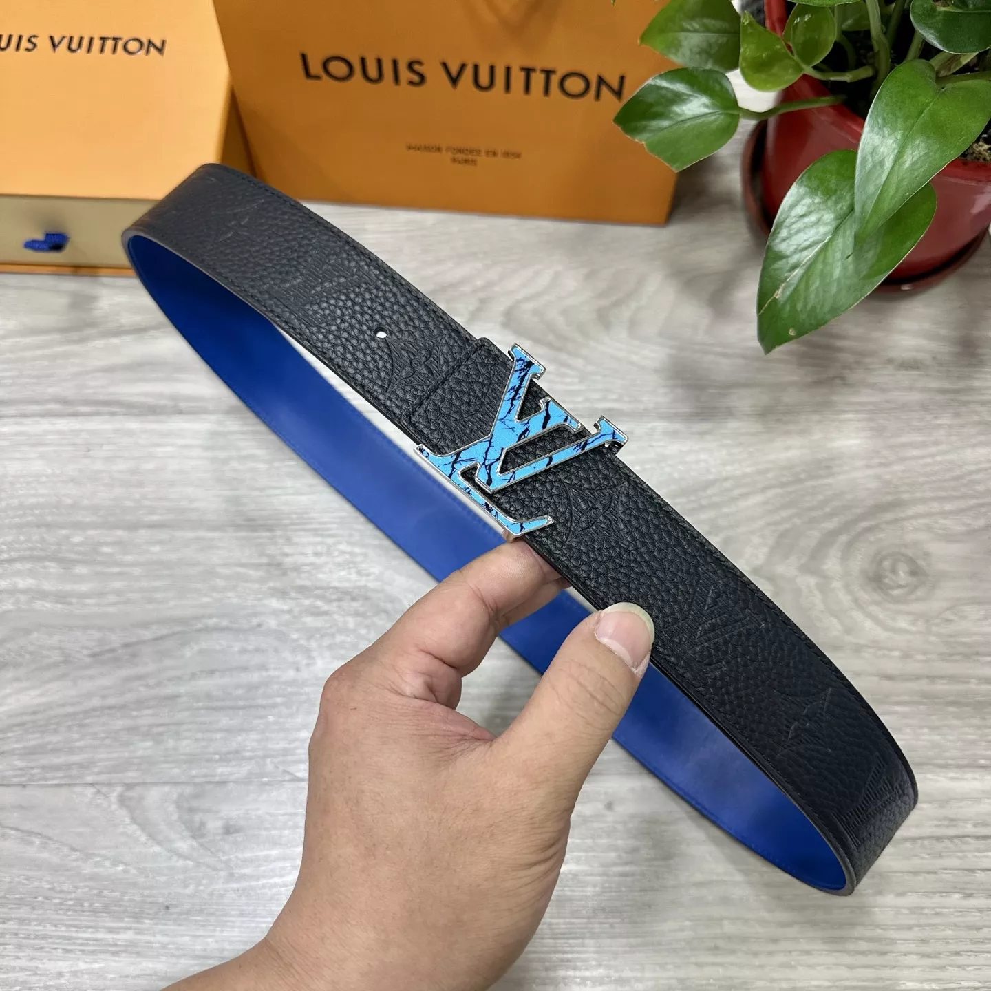Functional 8329 Louis Vuitton AAA Quality Belts In 4.0cm For Men