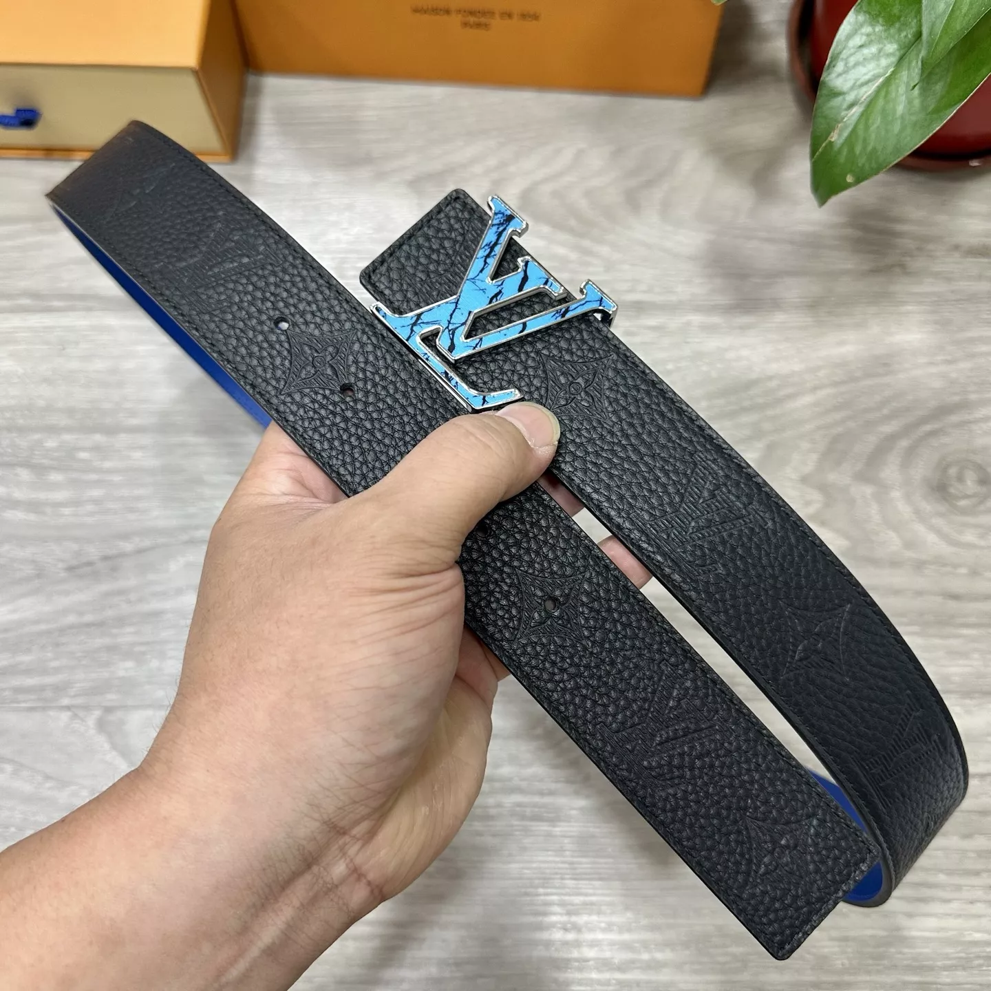 Functional 8329 Louis Vuitton AAA Quality Belts In 4.0cm For Men