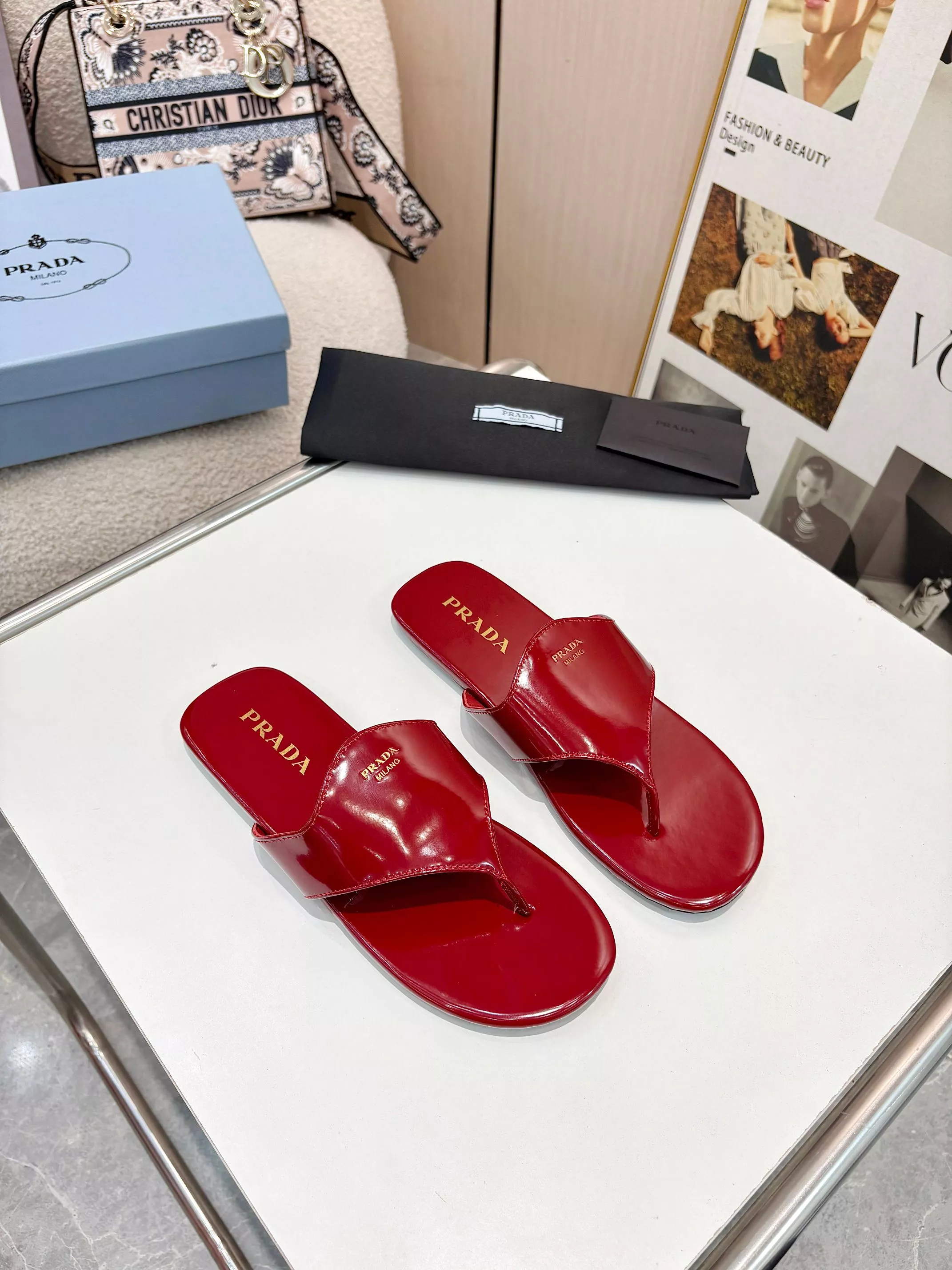 Functional 8394 Prada Slippers For Women
