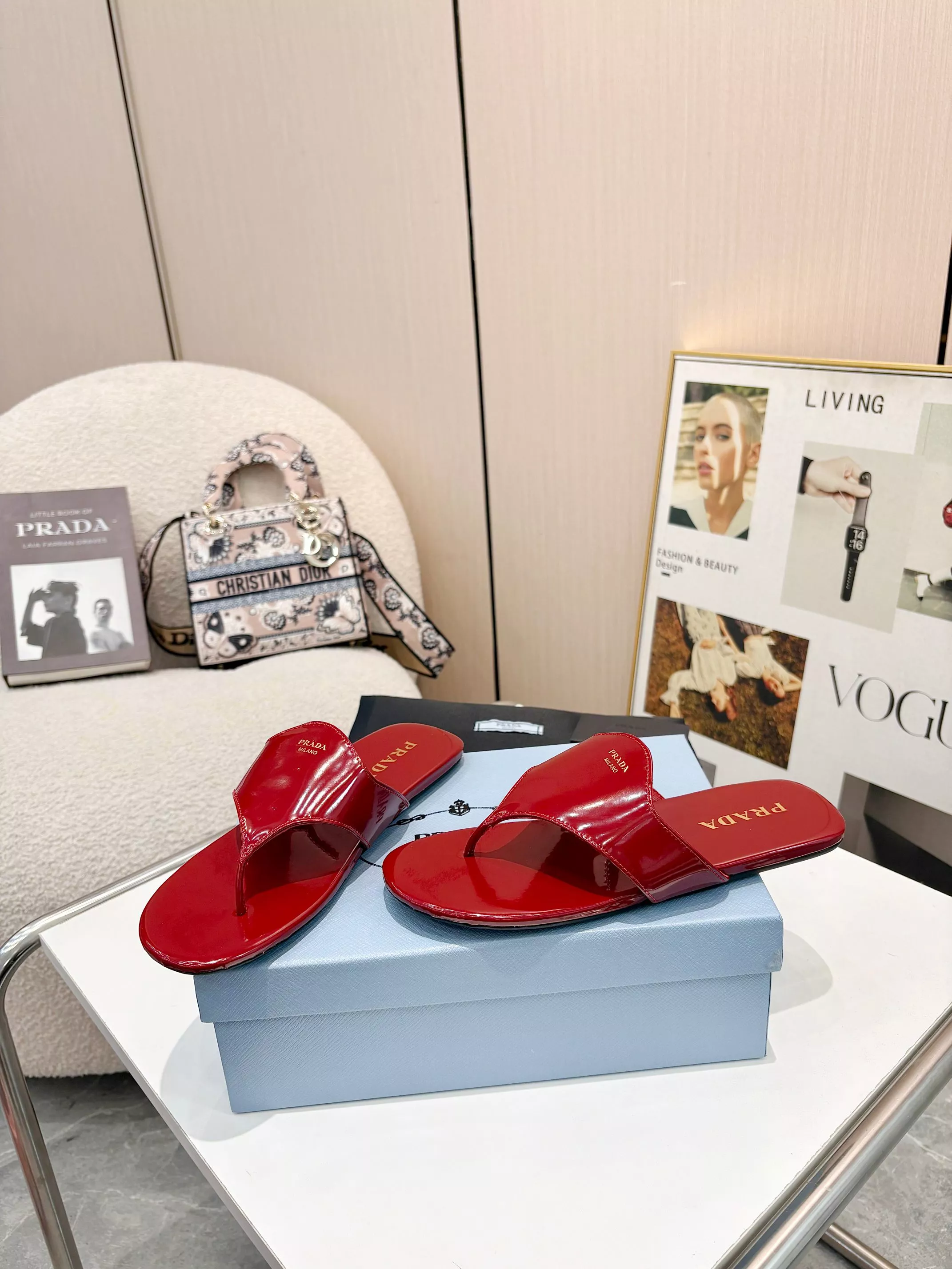 Functional 8394 Prada Slippers For Women