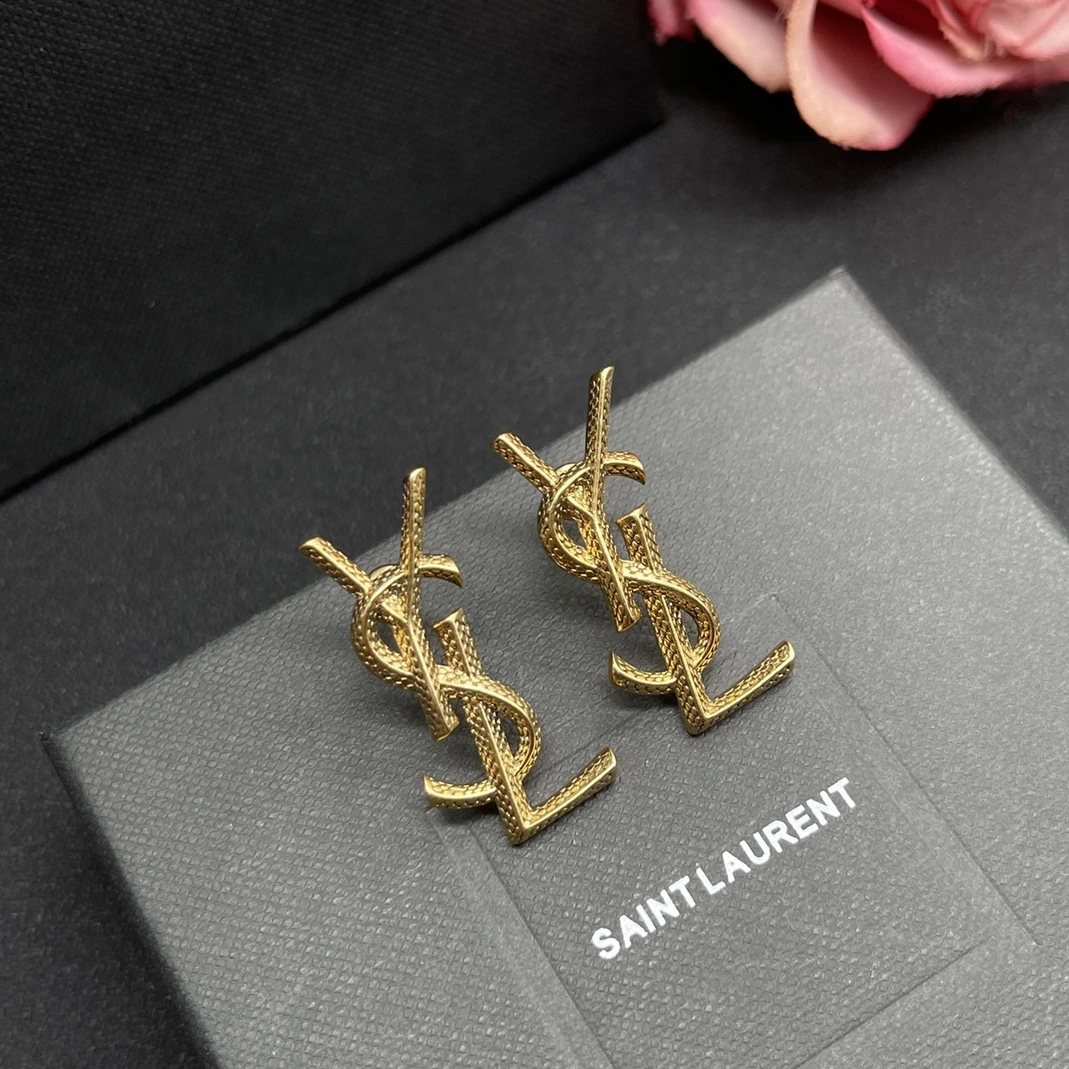 Functional 9095 Yves Saint Laurent YSL Earrings For Women