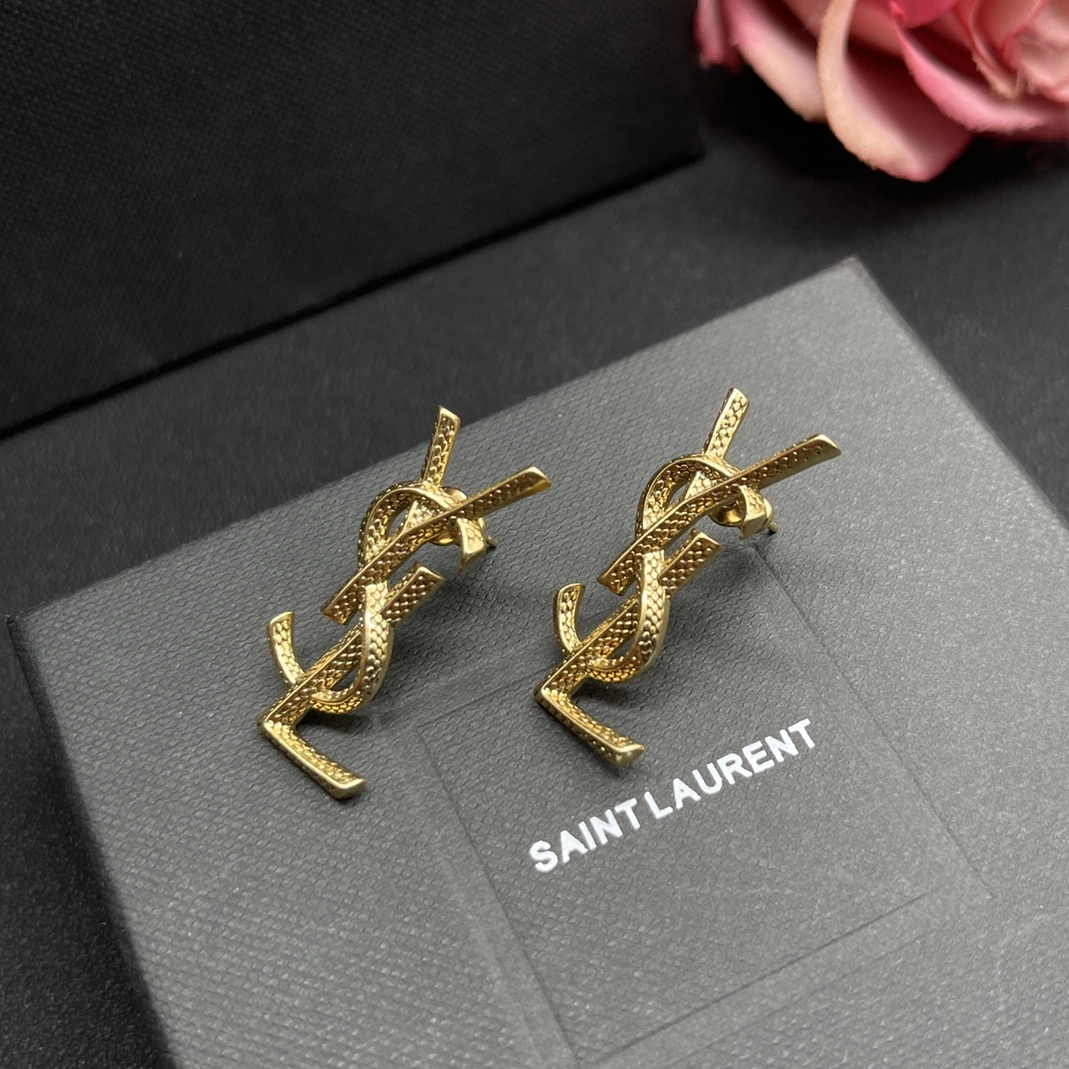 Functional 9095 Yves Saint Laurent YSL Earrings For Women