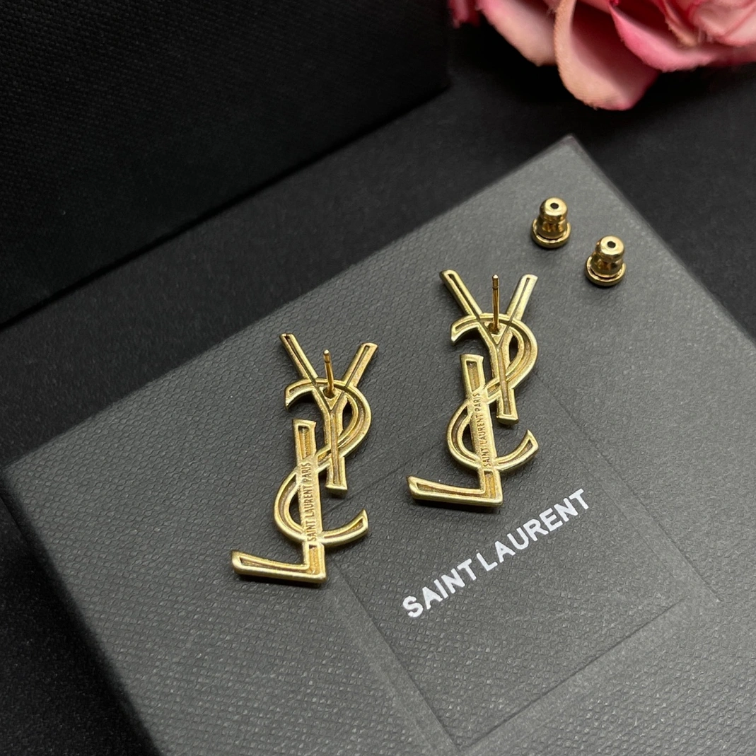 Functional 9095 Yves Saint Laurent YSL Earrings For Women