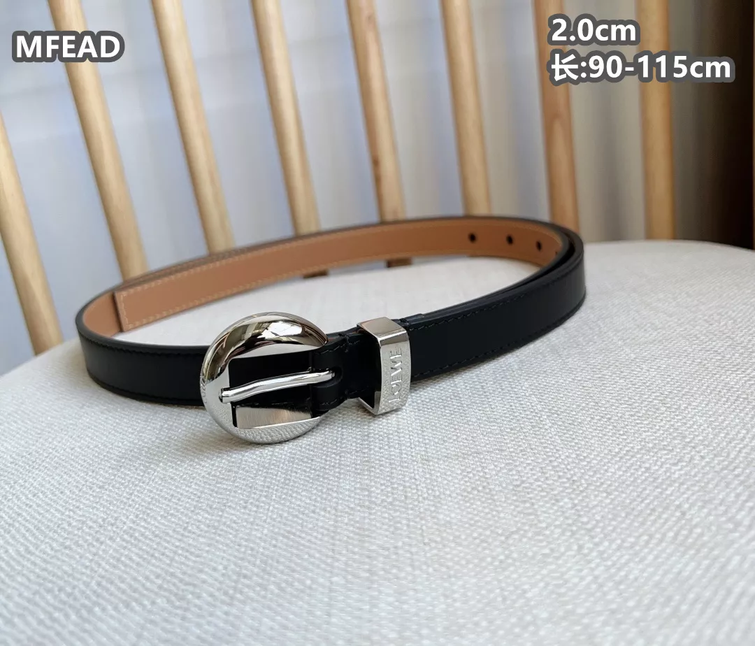 Functional 9126 LOEWE AAA Quality Belts For Women