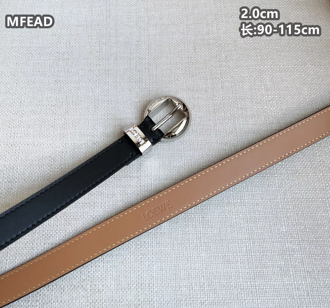 Functional 9126 LOEWE AAA Quality Belts For Women