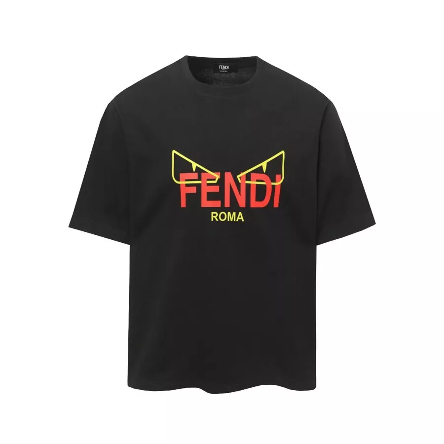 Functional 9244 Fendi T-Shirts Short Sleeved For Unisex