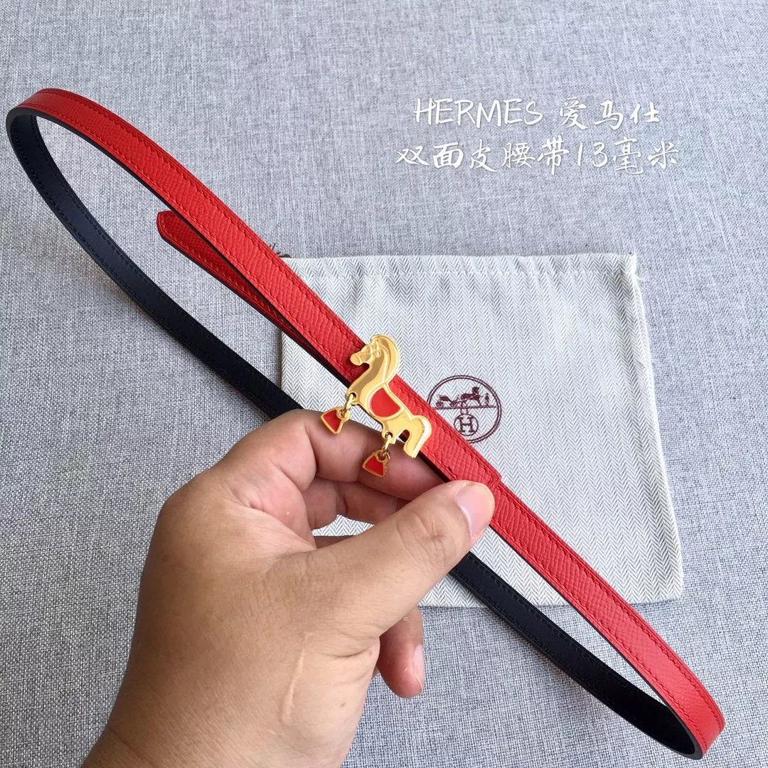 Functional 9481 Hermes AAA Quality Belts In 1.3cm For Women