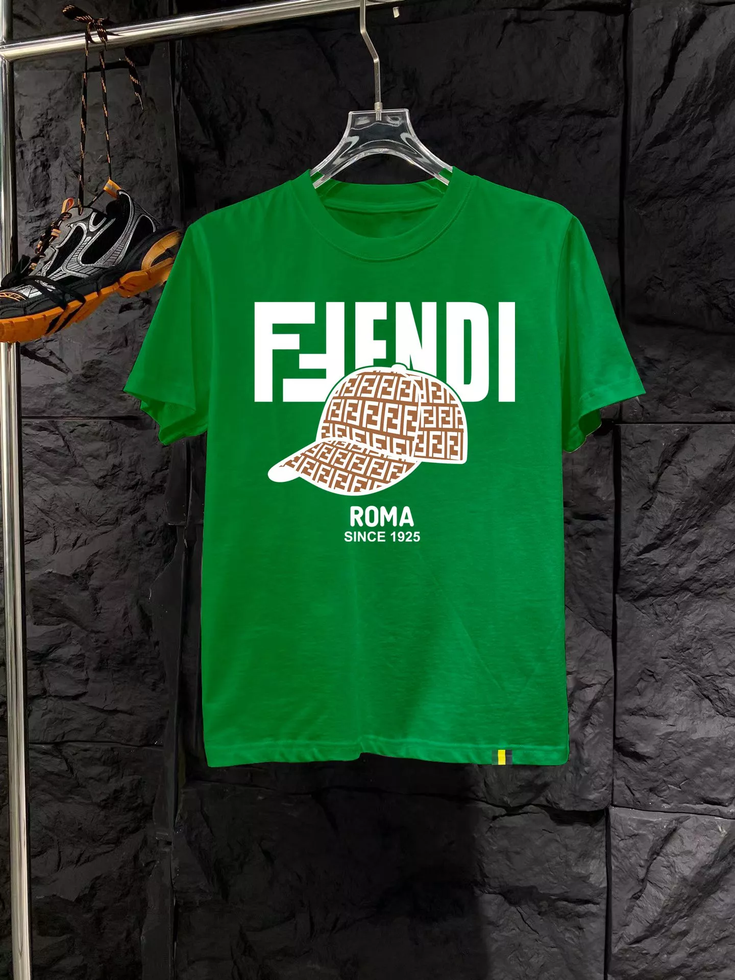 Functional 9612 Fendi T-Shirts Short Sleeved For Men