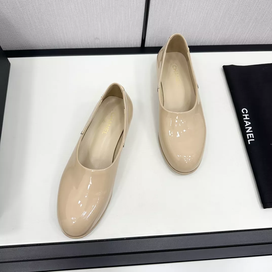 Functional 9709 Chanel Flat Shoes For Women
