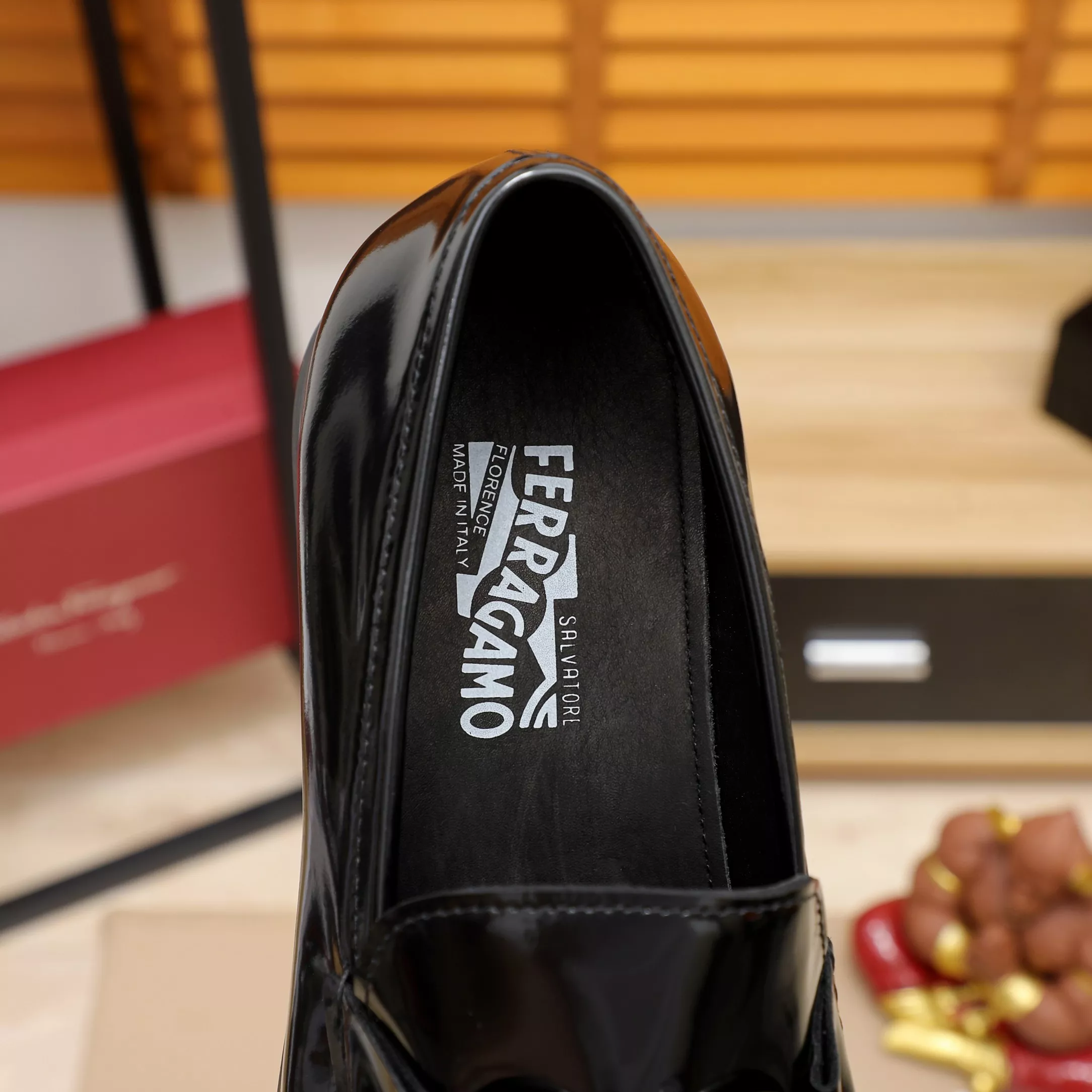 Functional 9803 Salvatore Ferragamo Leather Shoes For Men