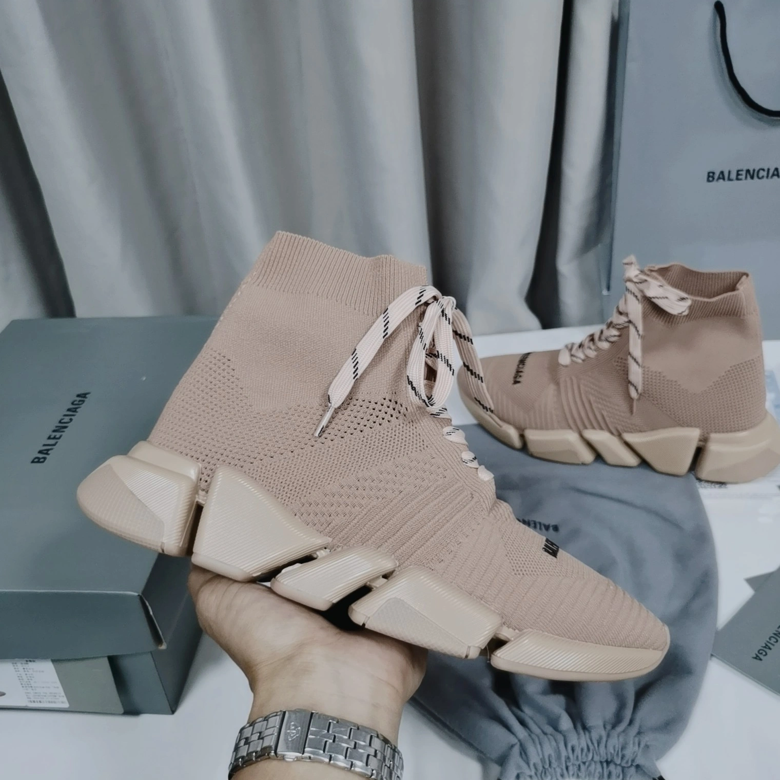 Functional 9855 Balenciaga Boots For Men