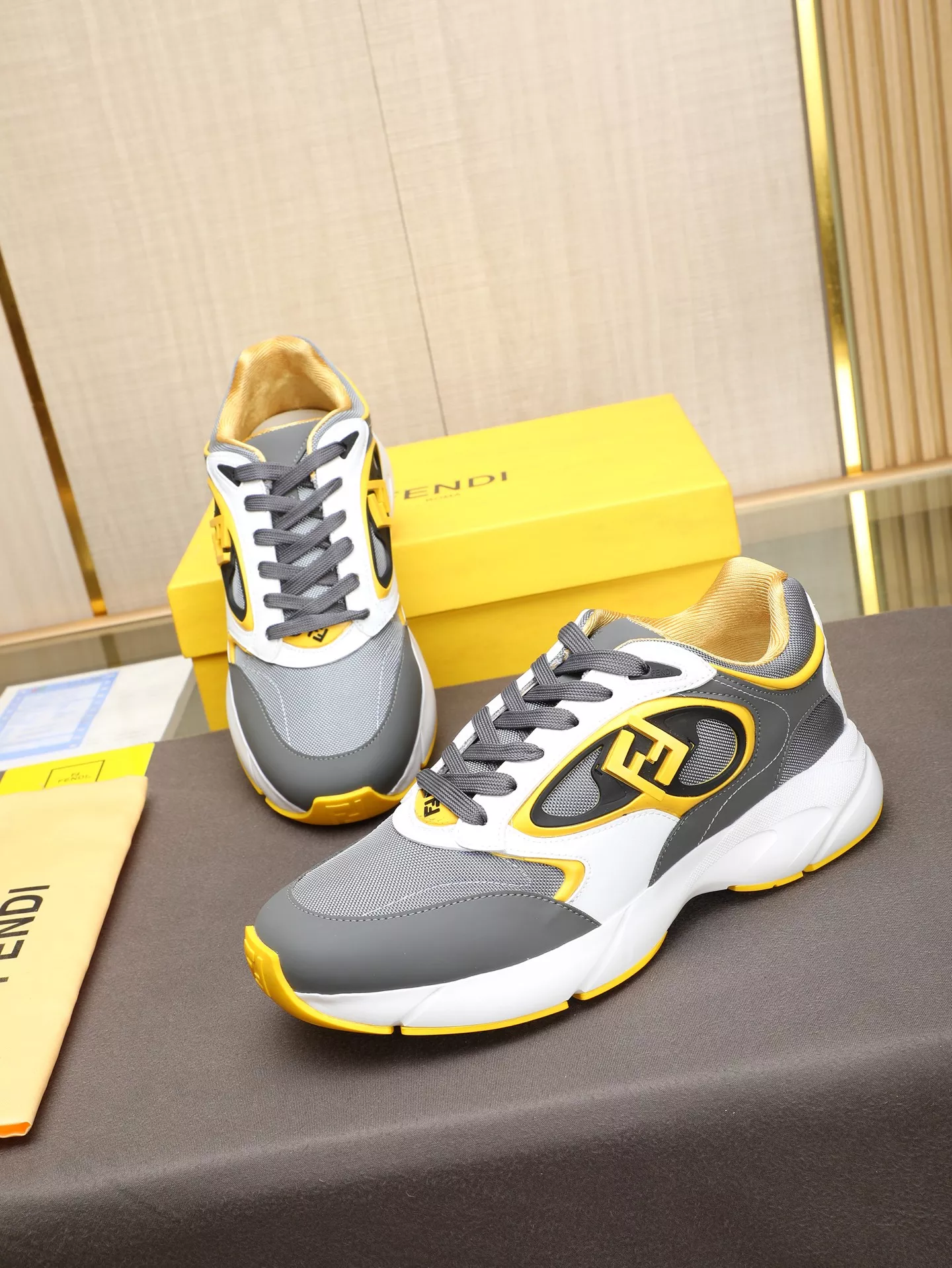 Functional 9932 Fendi Casual Shoes For Men