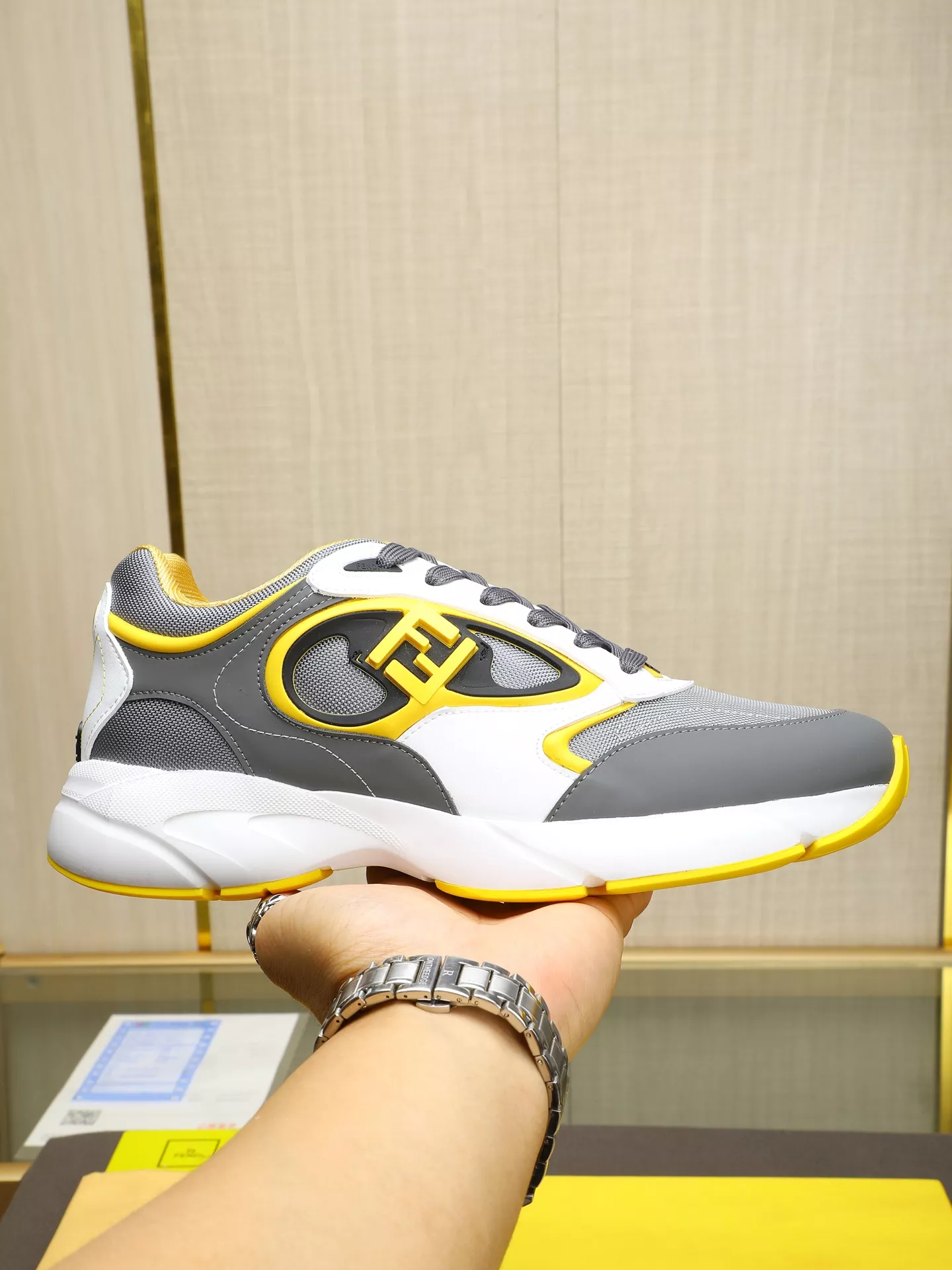 Functional 9932 Fendi Casual Shoes For Men