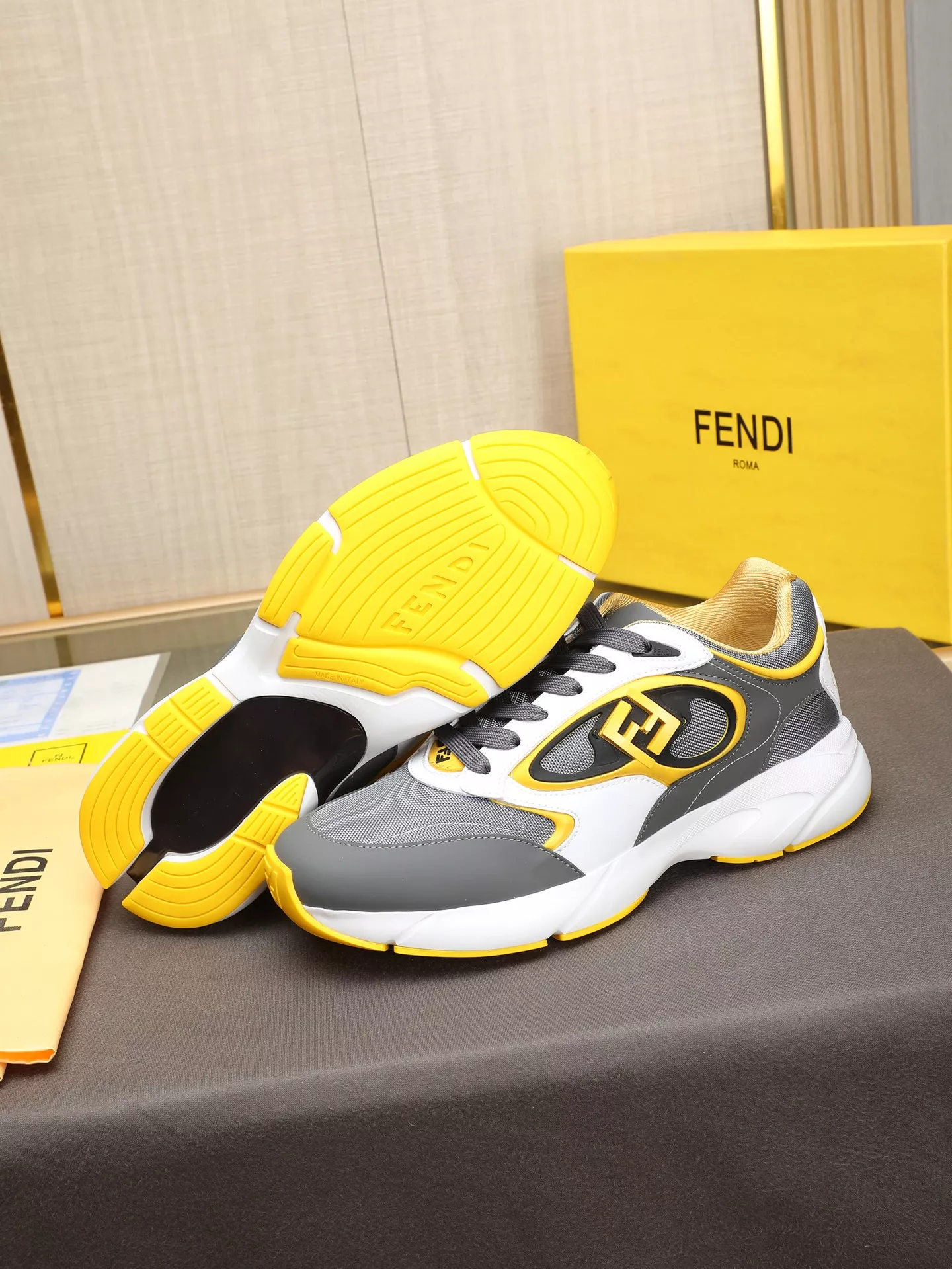 Functional 9932 Fendi Casual Shoes For Men