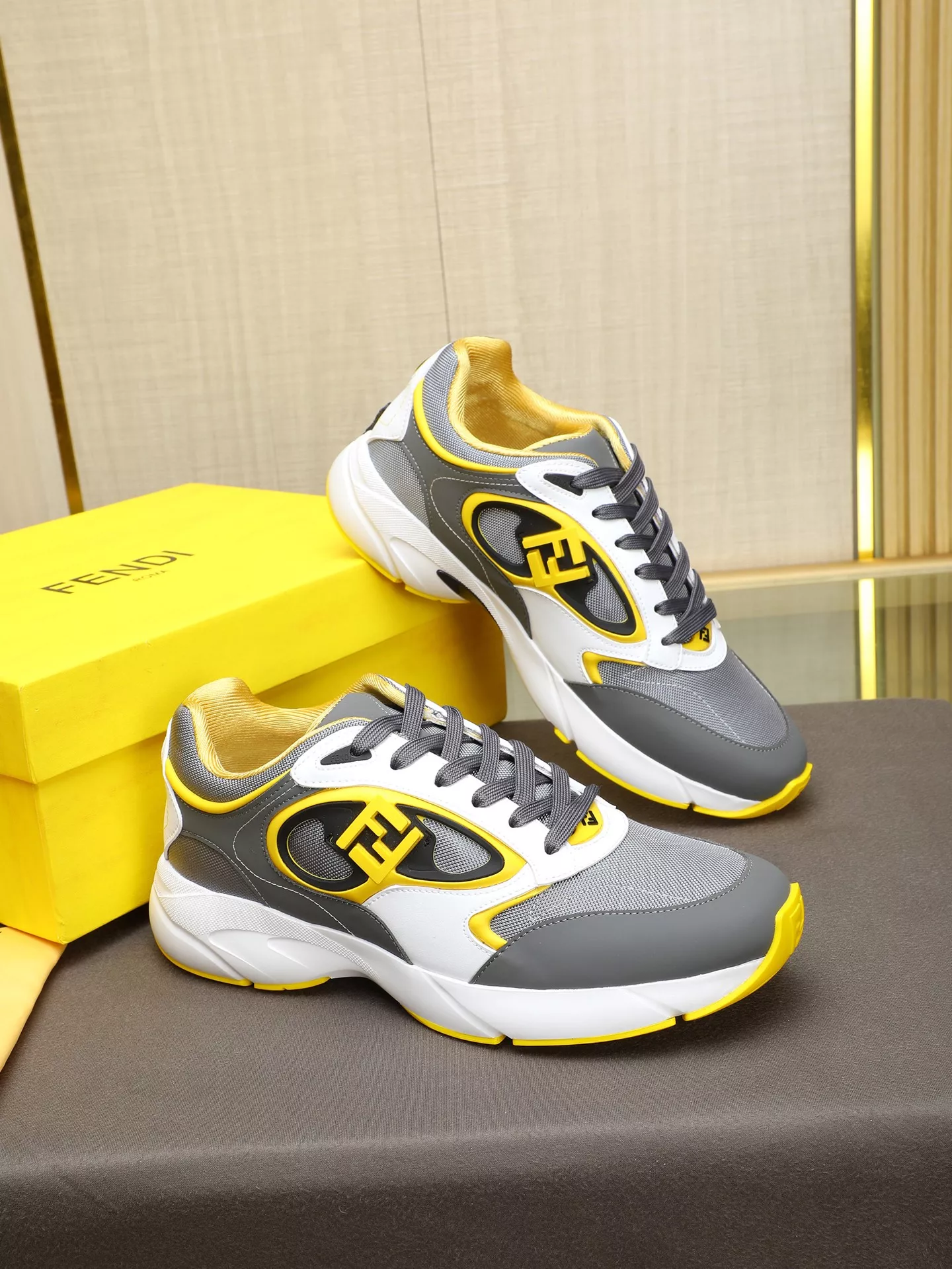 Functional 9932 Fendi Casual Shoes For Men