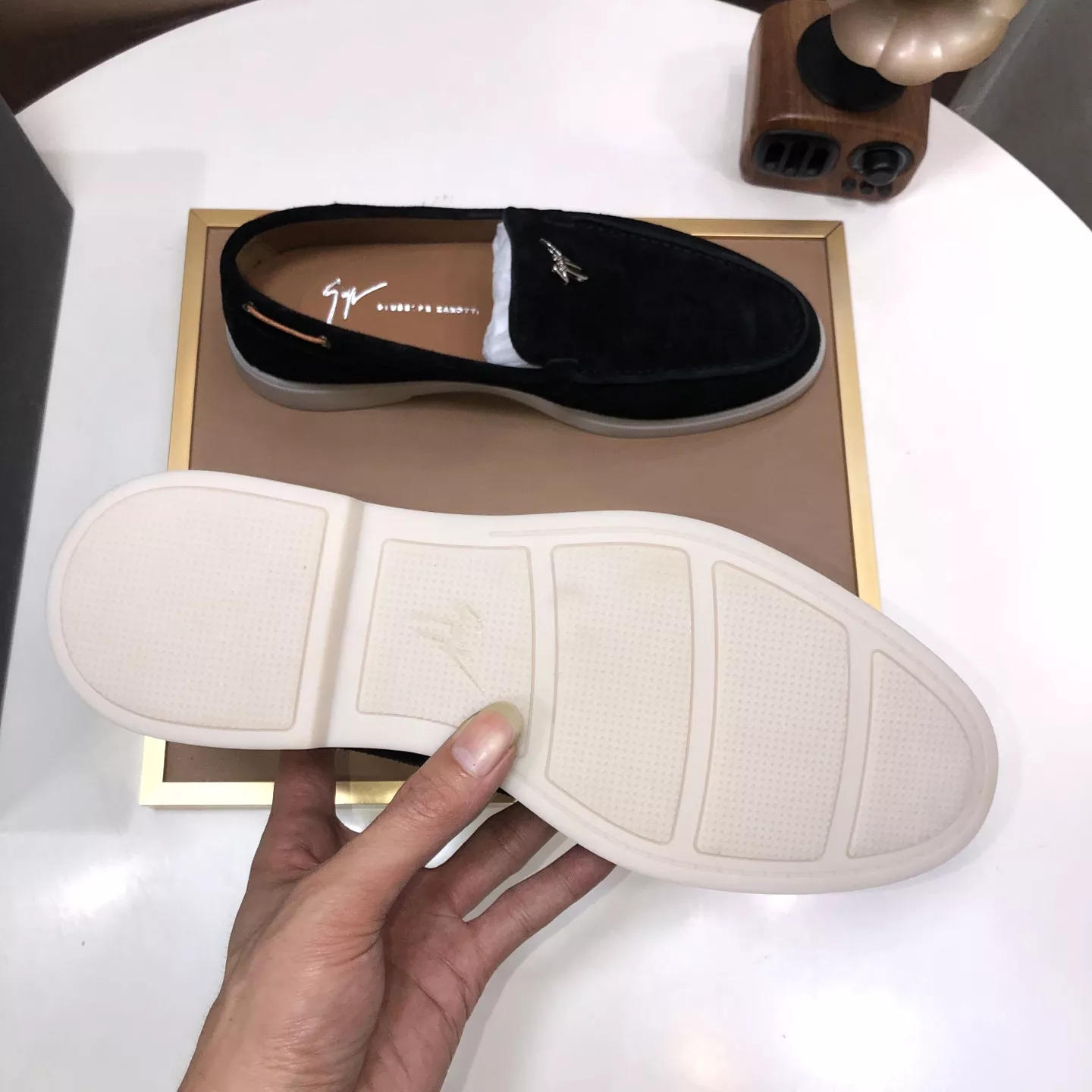 Giuseppe Zanotti GZ Leather Shoes For Men Bold 9158