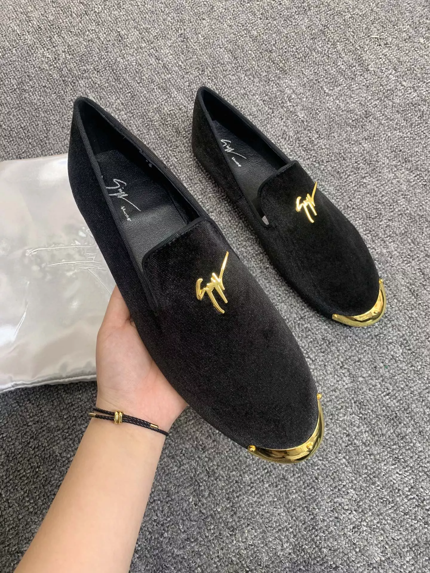 Giuseppe Zanotti GZ Leather Shoes For Men Compact 2411