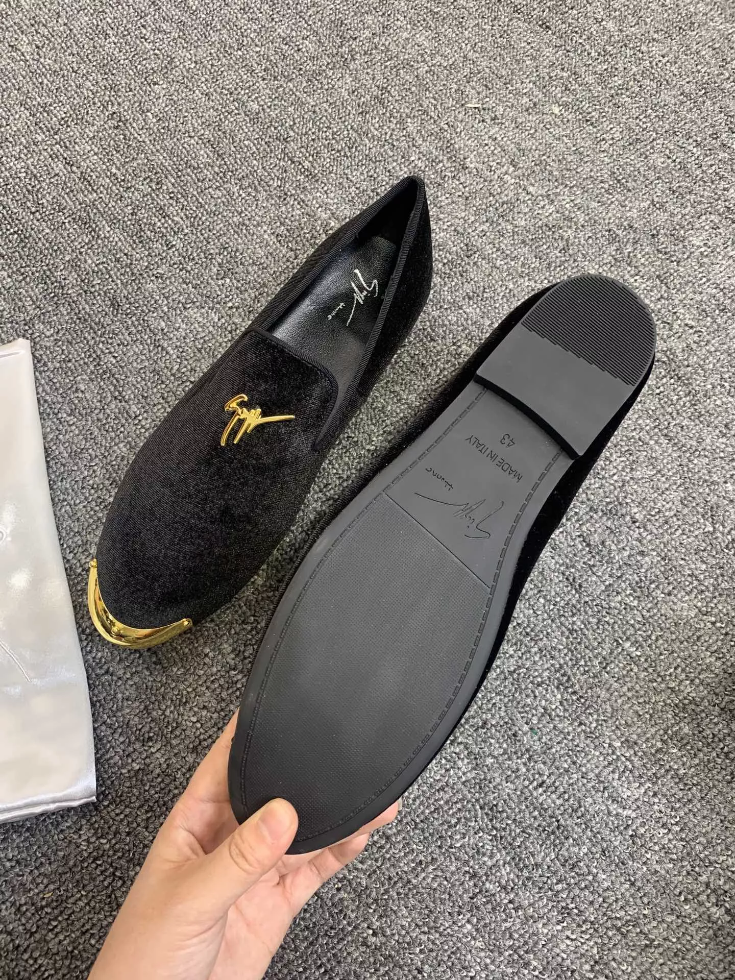 Giuseppe Zanotti GZ Leather Shoes For Men Compact 2411