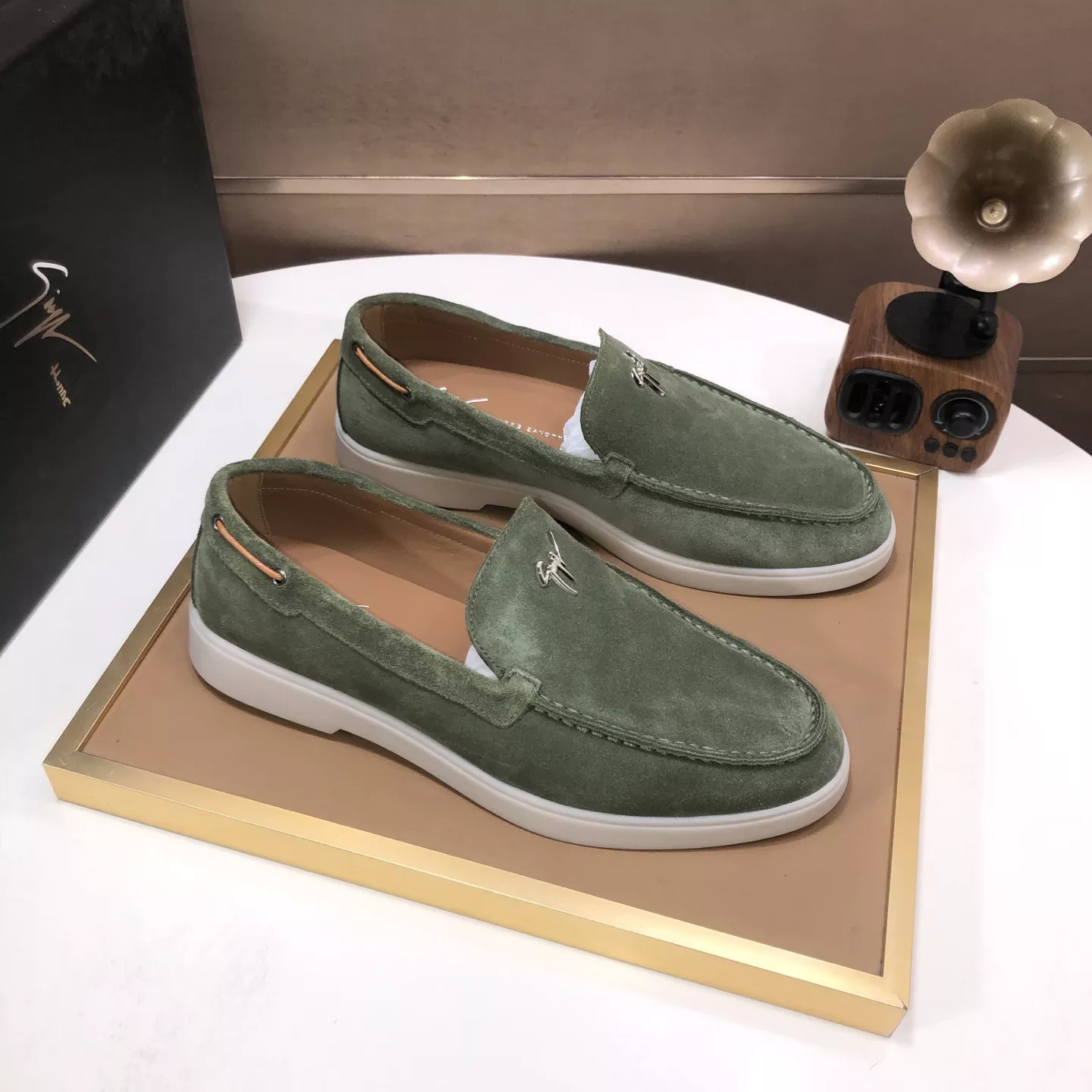 Giuseppe Zanotti GZ Leather Shoes For Men Unique 2898