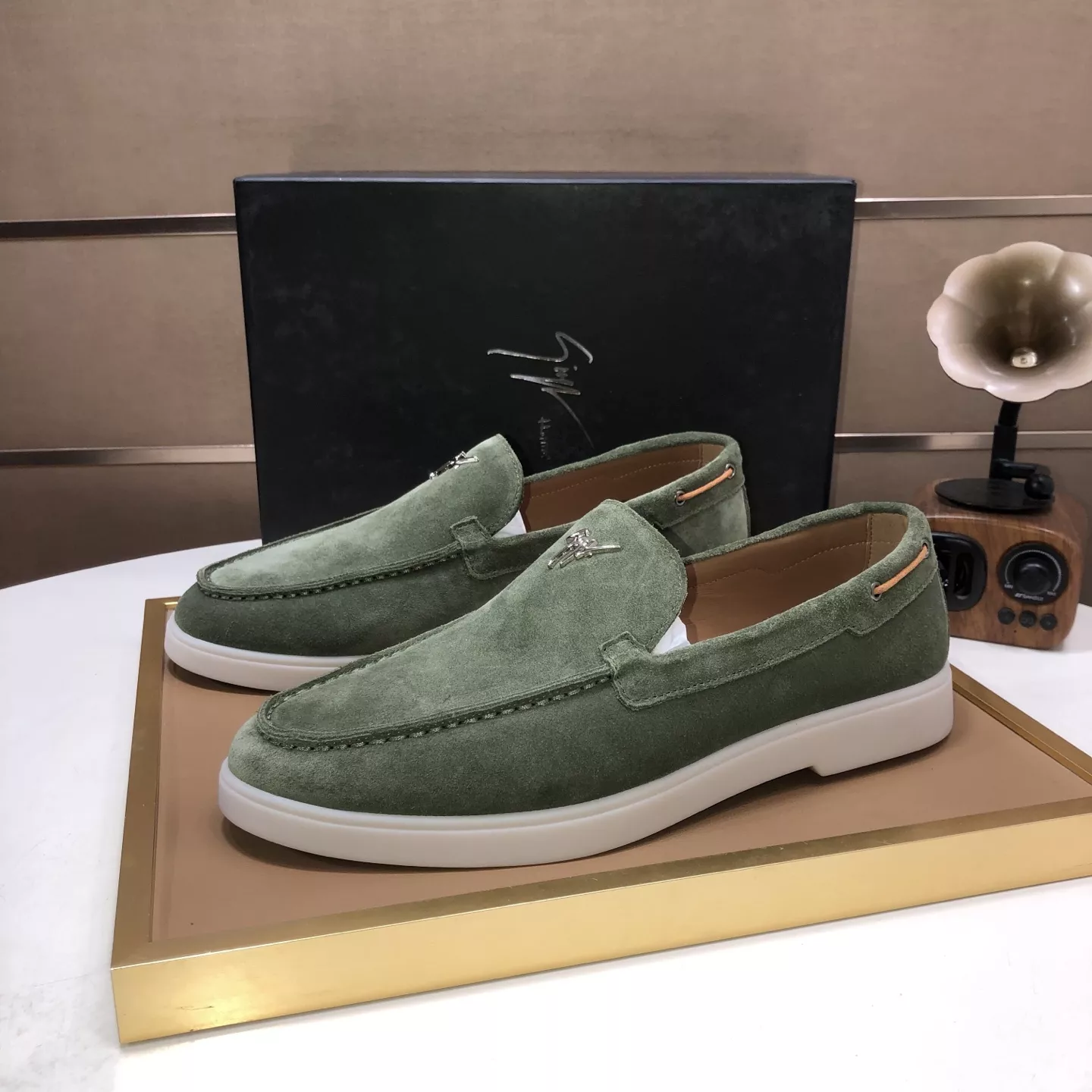 Giuseppe Zanotti GZ Leather Shoes For Men Unique 2898