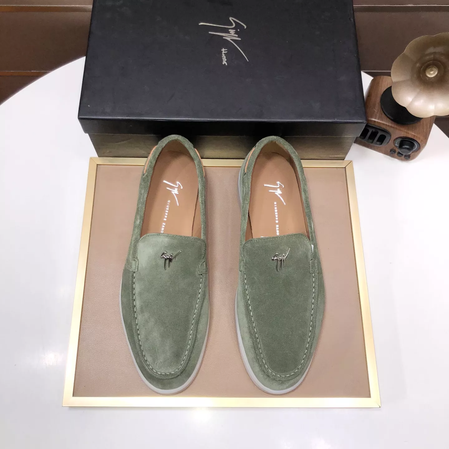 Giuseppe Zanotti GZ Leather Shoes For Men Unique 2898