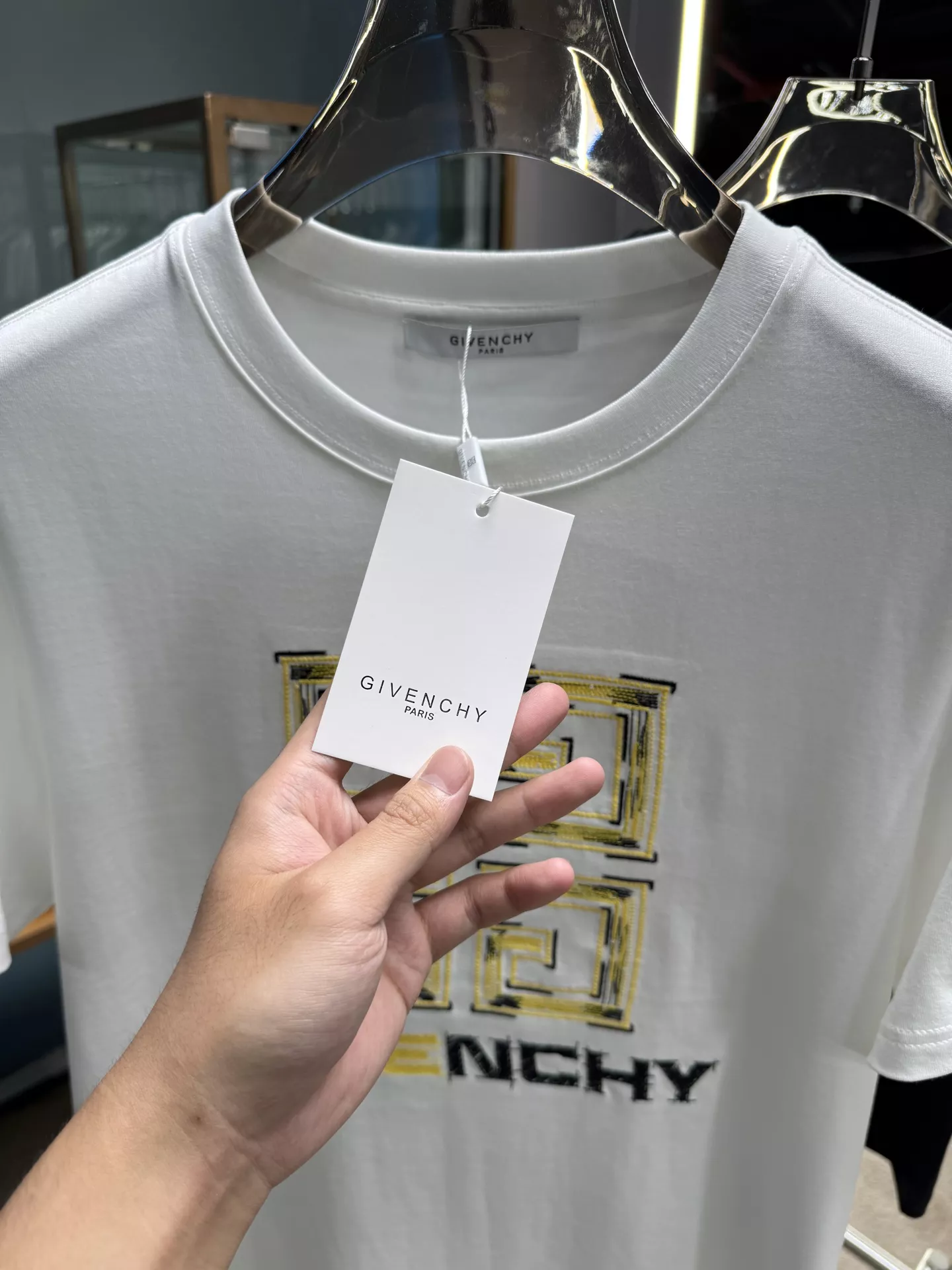 Givenchy T-Shirts Short Sleeved For Unisex Unique 7016
