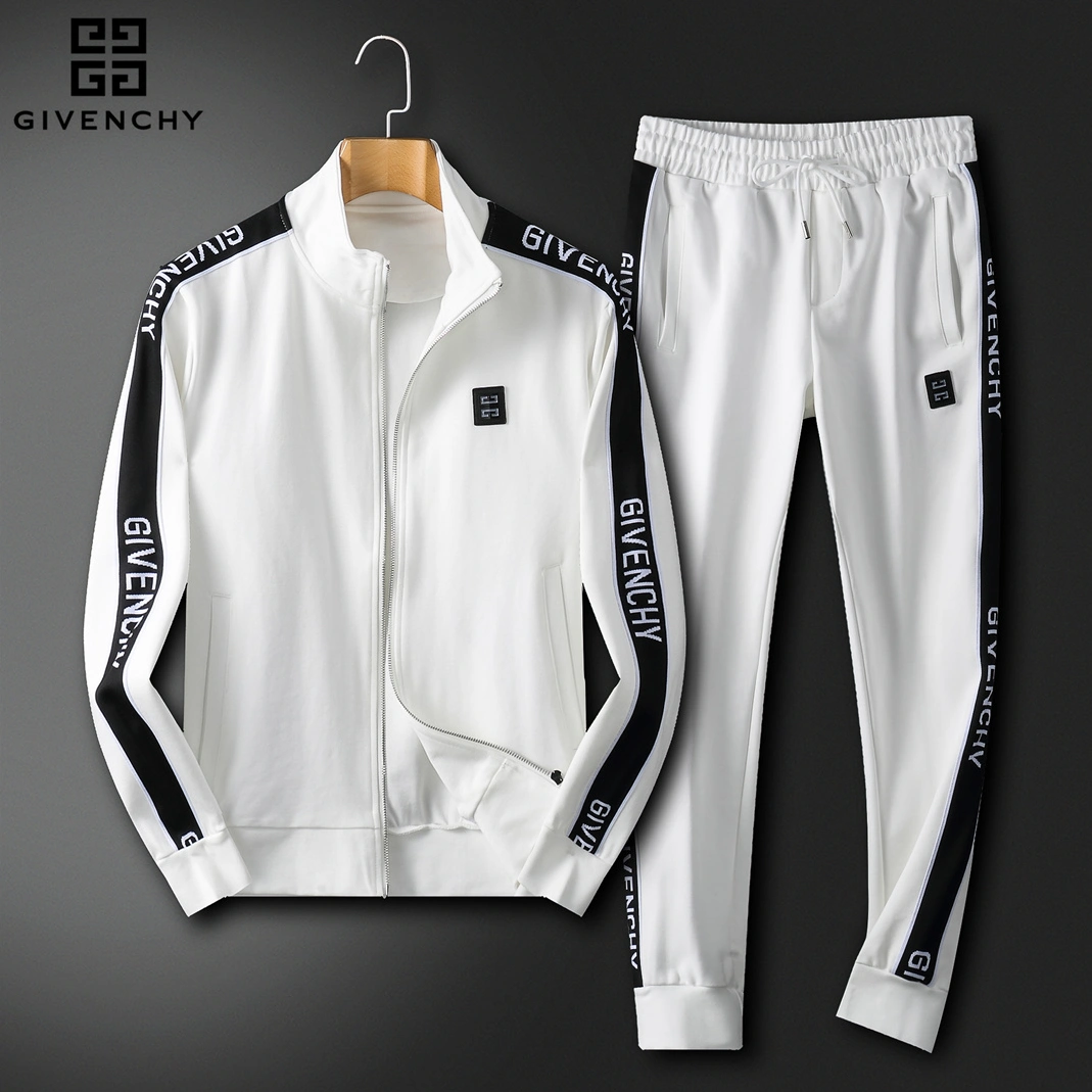 Givenchy Tracksuits Long Sleeved For Men Minimalist 6173