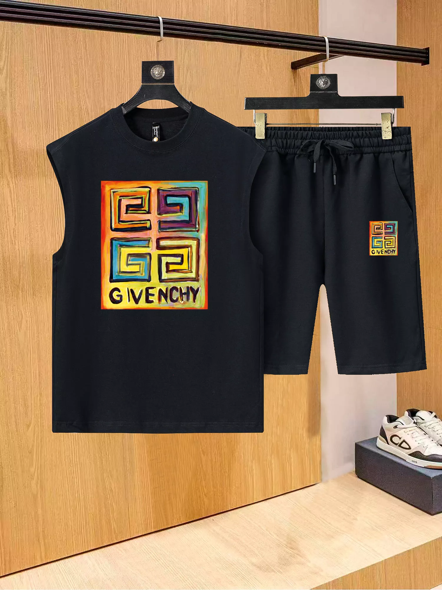 Givenchy Tracksuits Sleeveless For Men HighQuality 9400