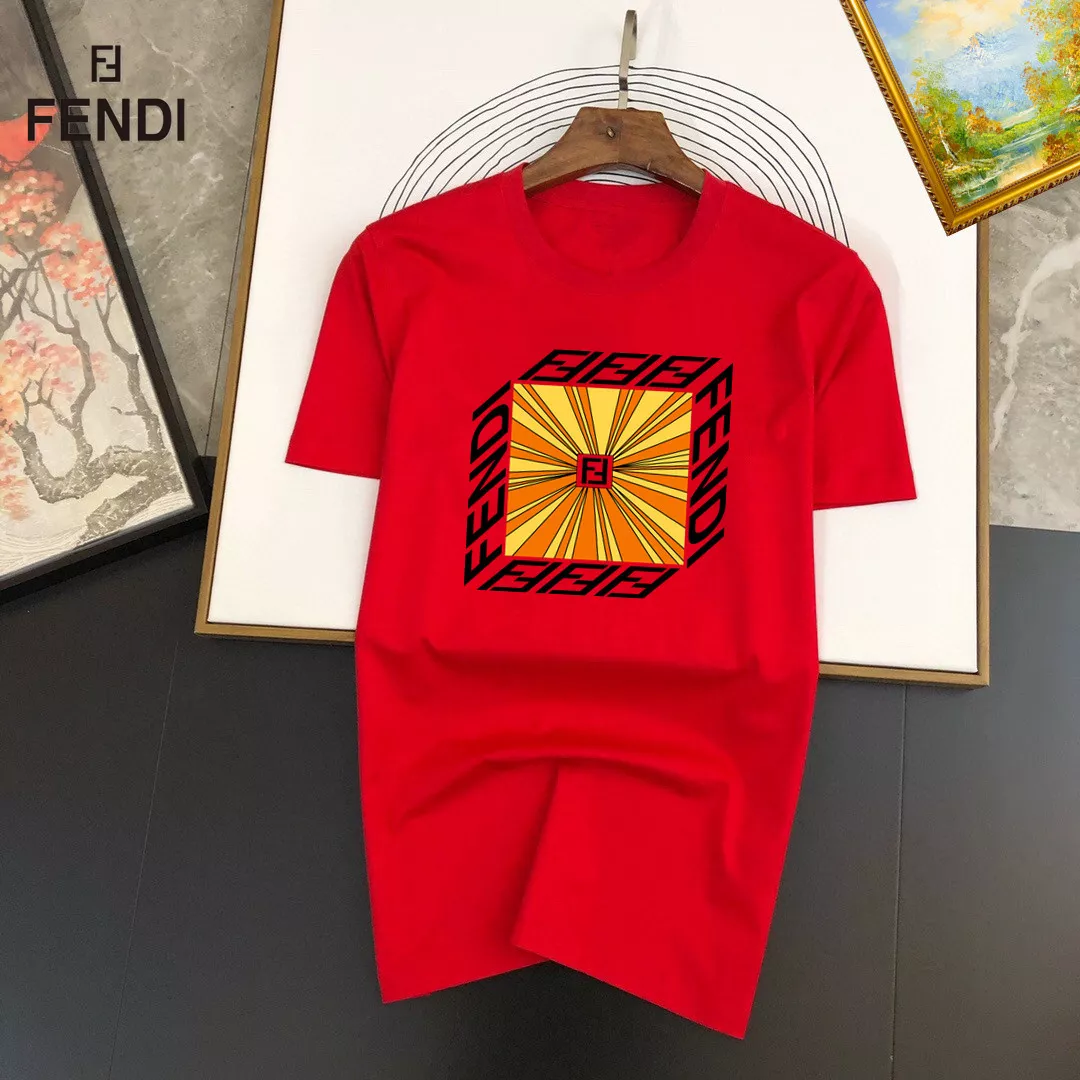 GoAnywhere 1115 Fendi T-Shirts Short Sleeved For Unisex