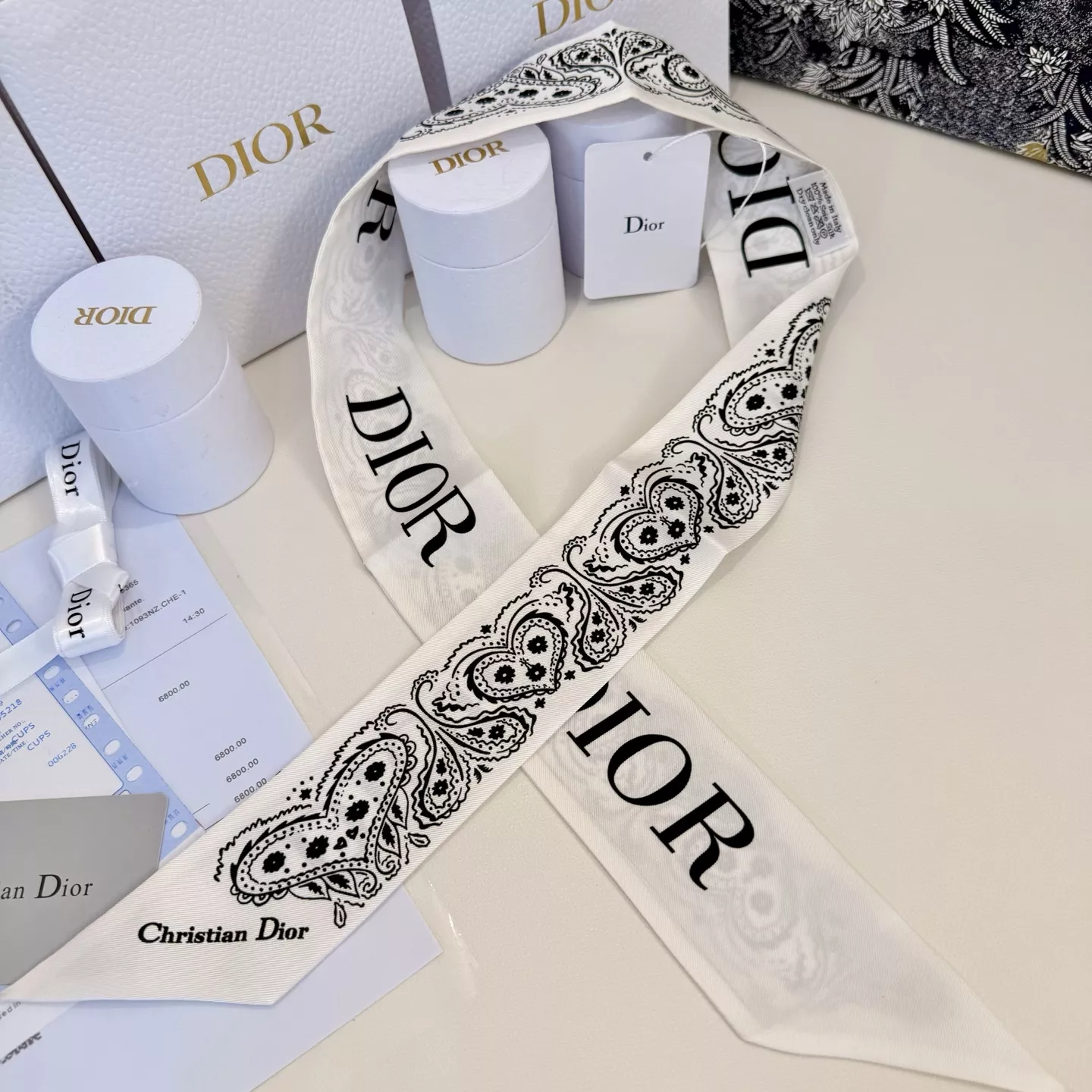 GoAnywhere 1597 Christian Dior Silk Scarf