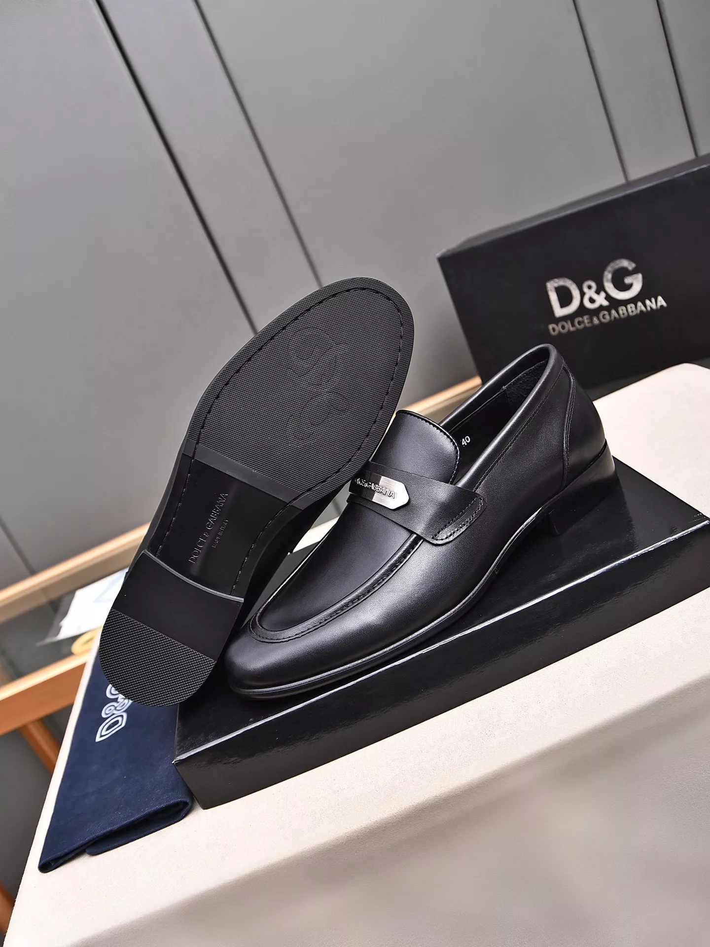 GoAnywhere 1795 Dolce & Gabbana D&G Leather Shoes For Men