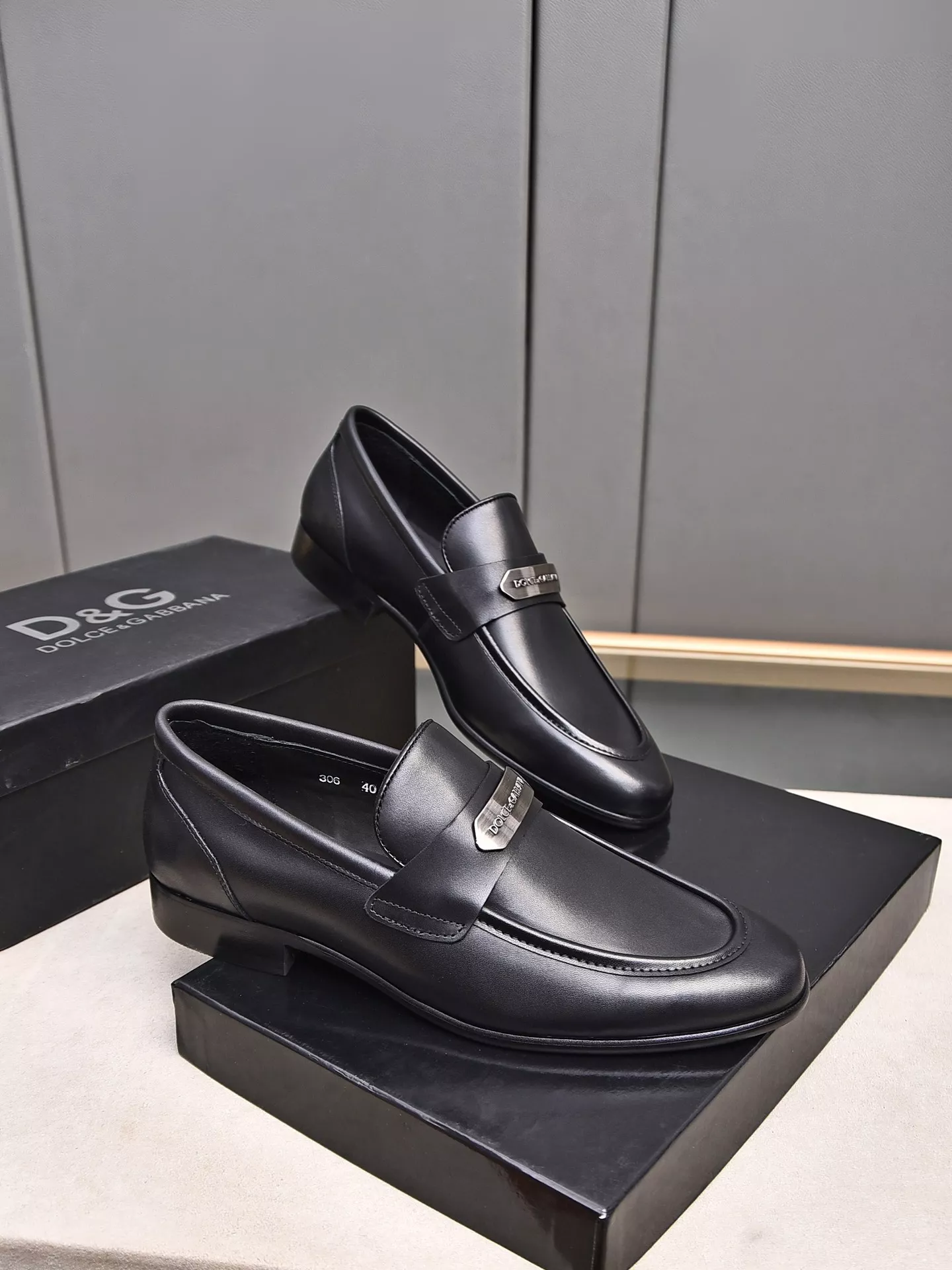 GoAnywhere 1795 Dolce & Gabbana D&G Leather Shoes For Men