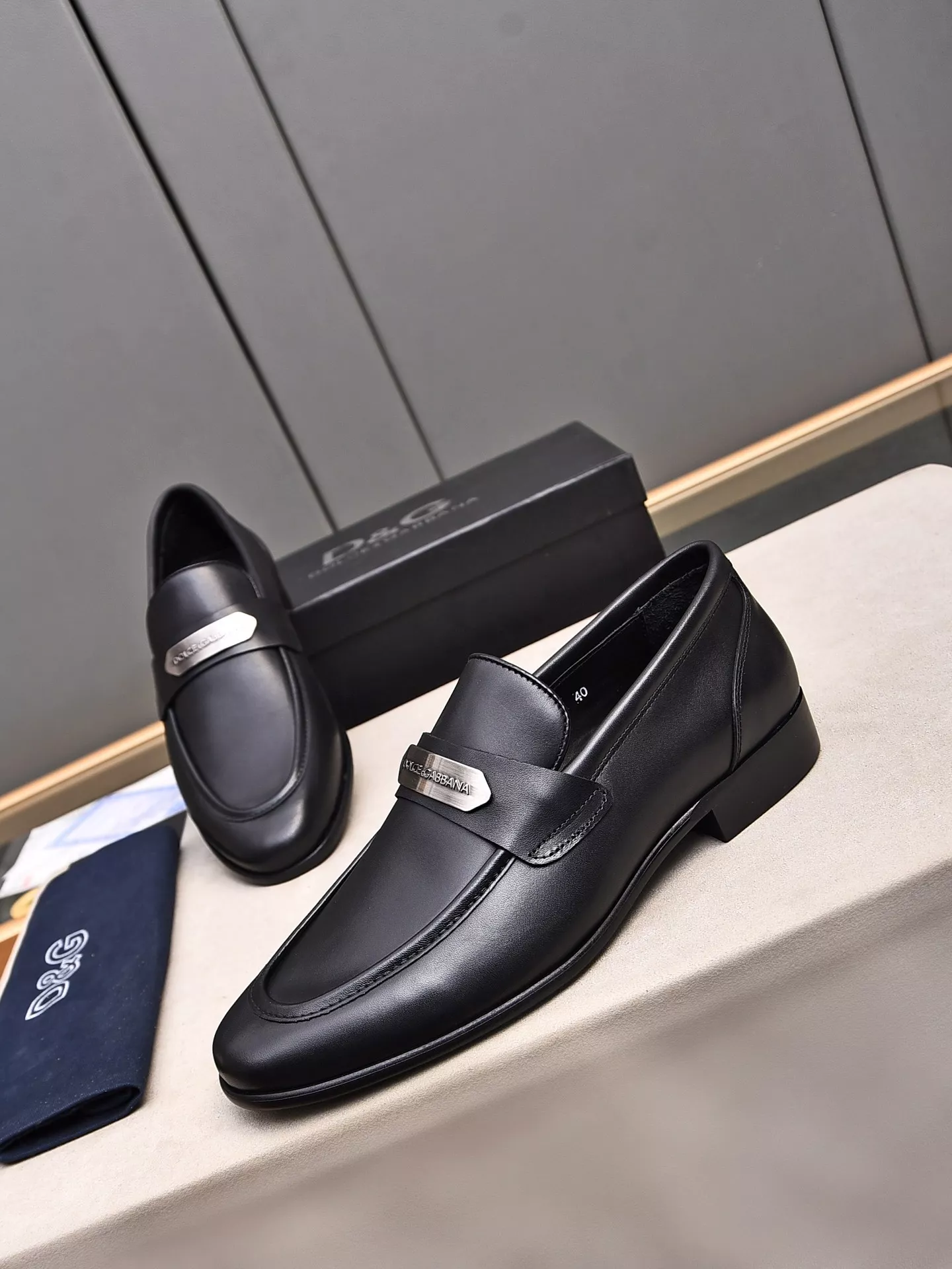 GoAnywhere 1795 Dolce & Gabbana D&G Leather Shoes For Men