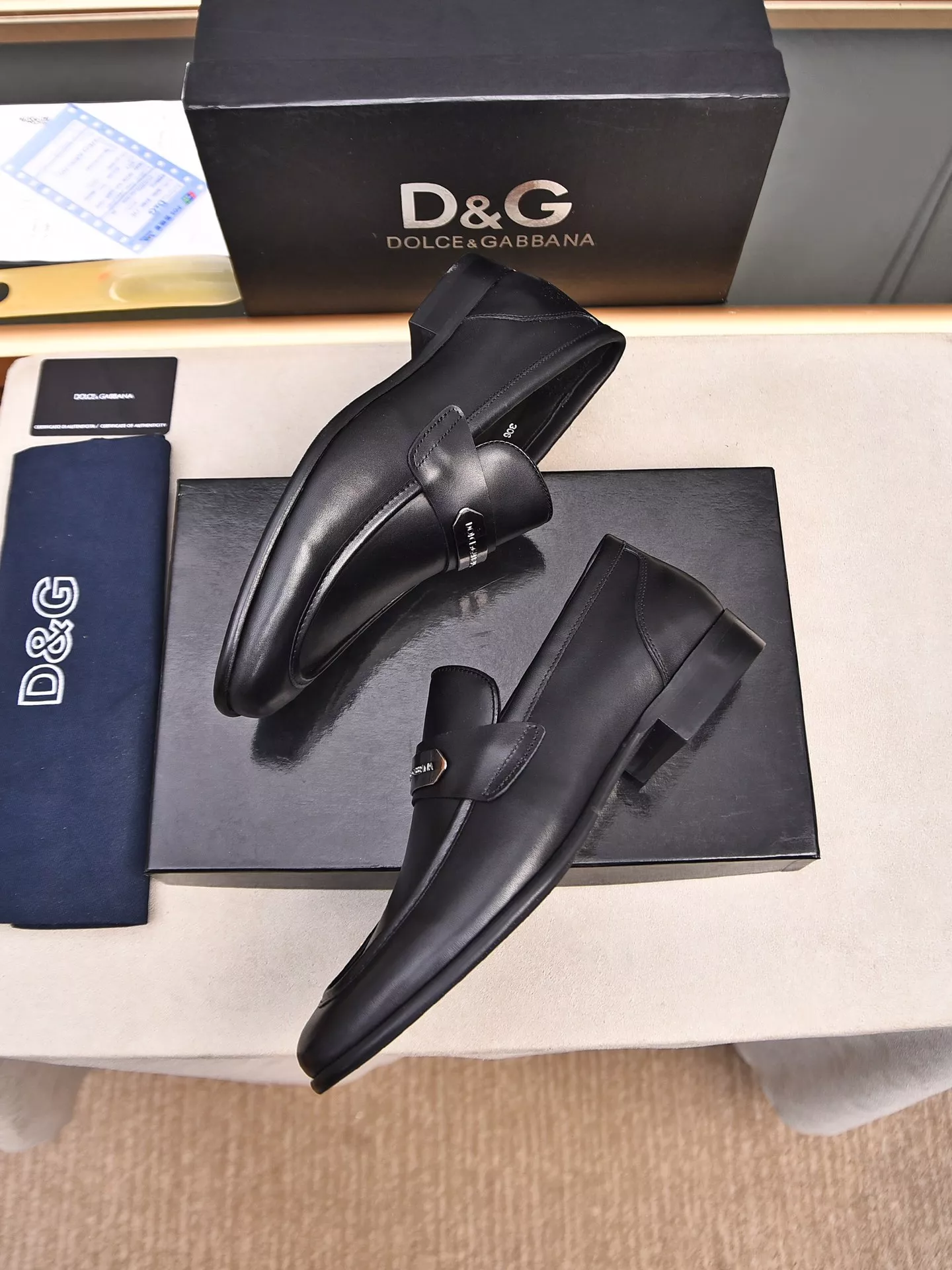 GoAnywhere 1795 Dolce & Gabbana D&G Leather Shoes For Men