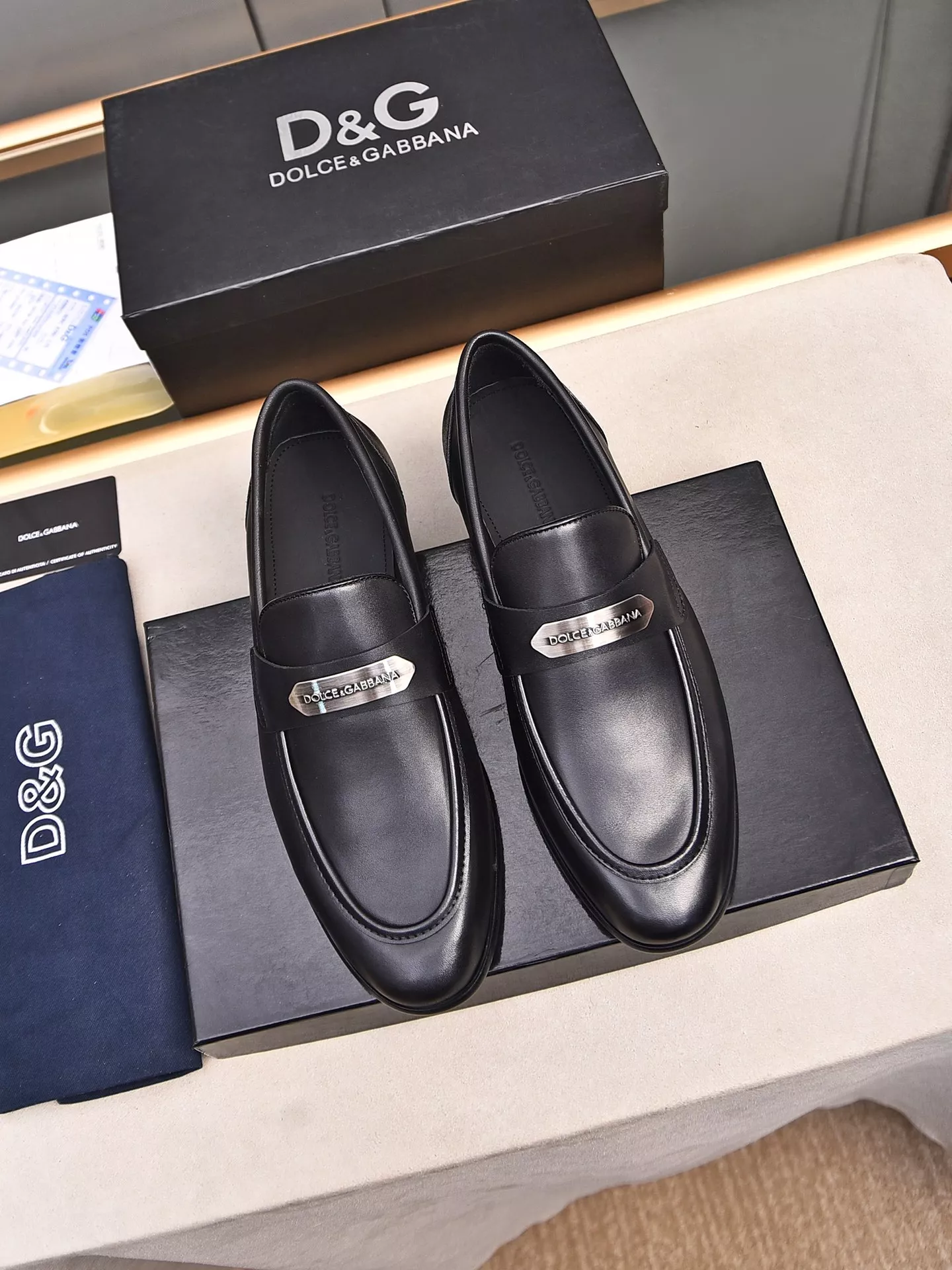 GoAnywhere 1795 Dolce & Gabbana D&G Leather Shoes For Men