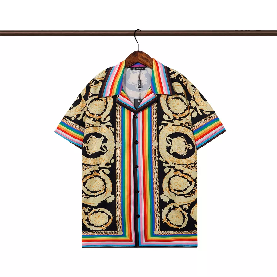 GoAnywhere 2011 Versace Shirts Short Sleeved For Men