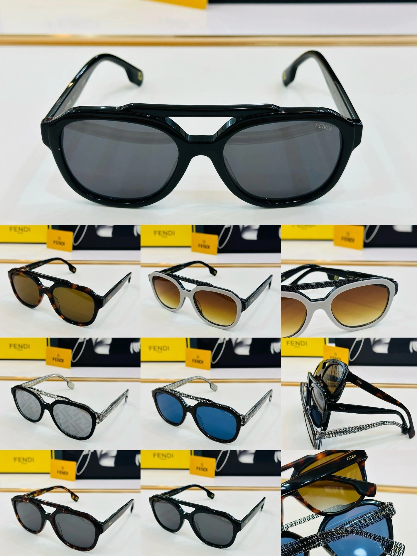 GoAnywhere 2467 Fendi AAA Quality Sunglasses