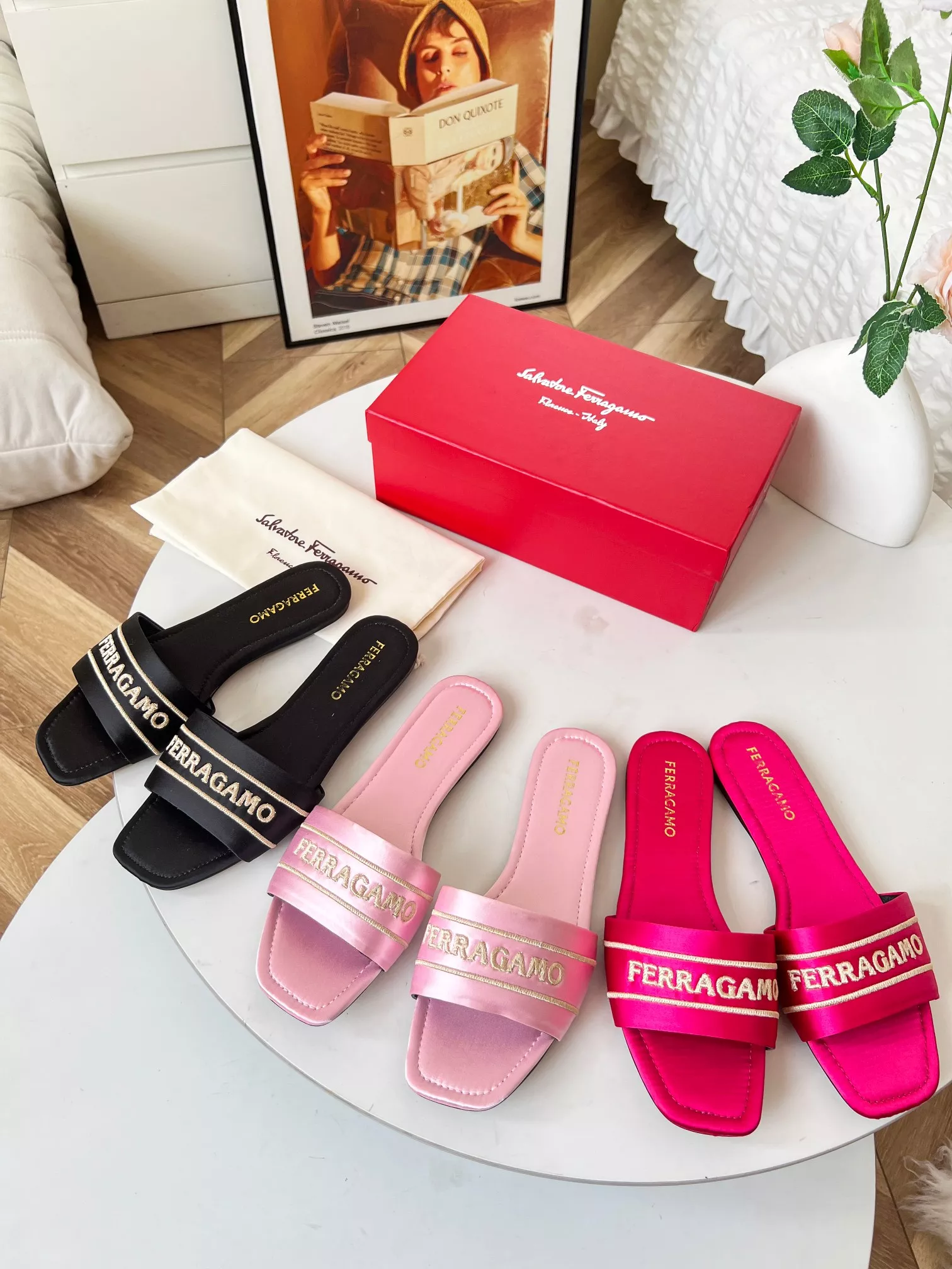 GoAnywhere 2574 Salvatore Ferragamo Slippers For Women