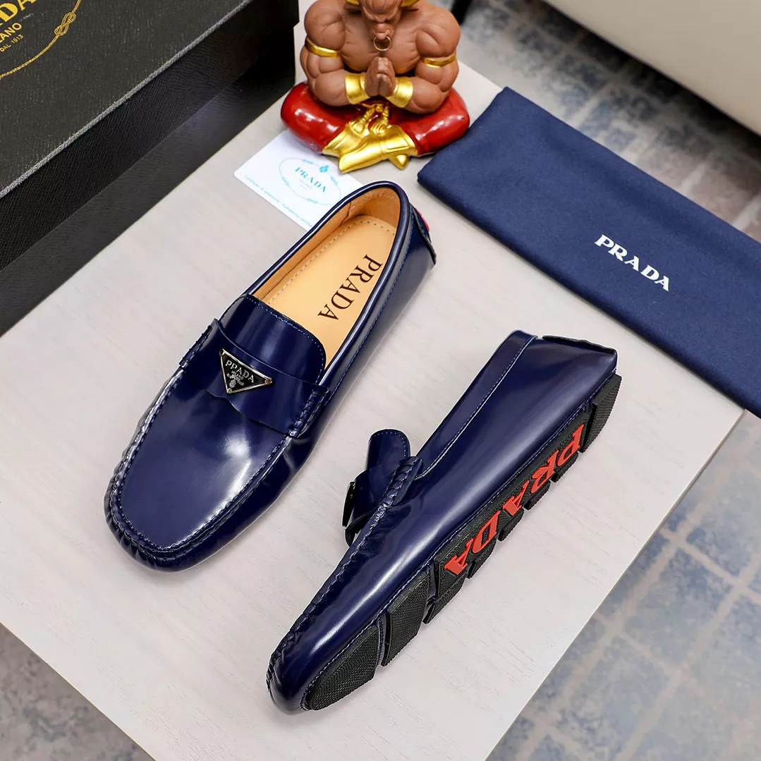 GoAnywhere 2588 Prada Leather Shoes For Men