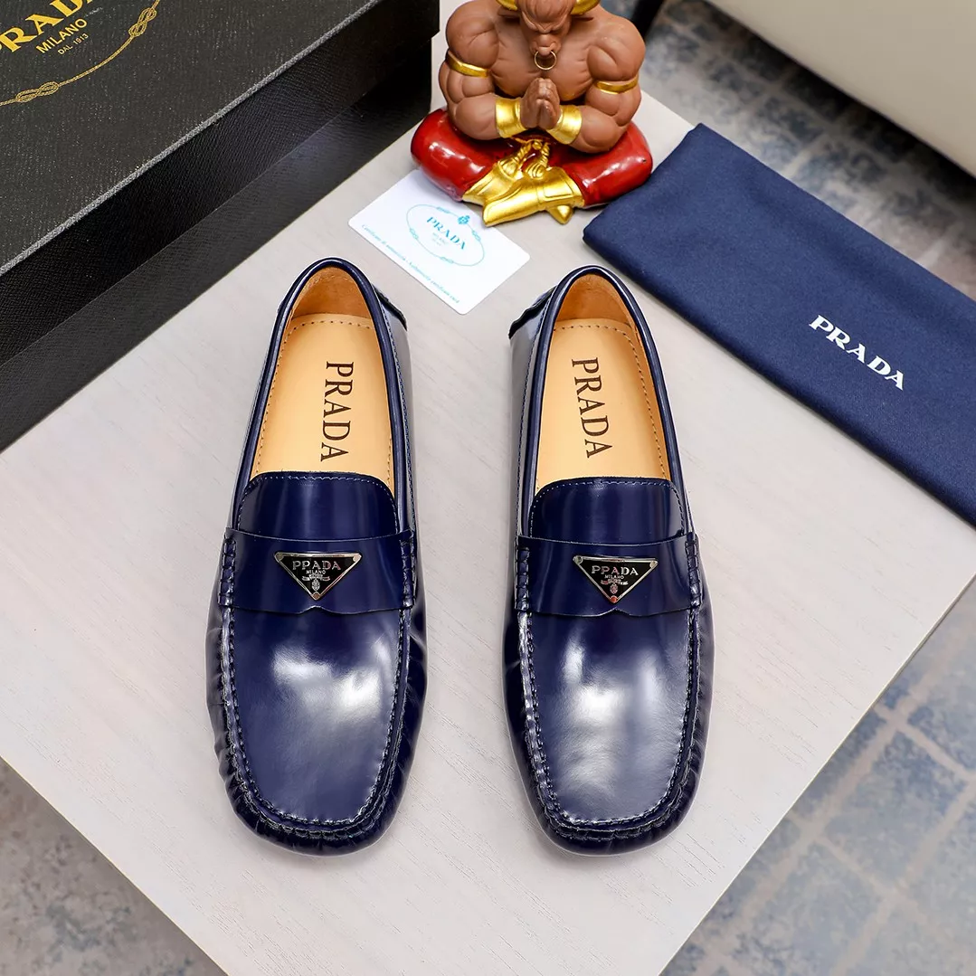 GoAnywhere 2588 Prada Leather Shoes For Men