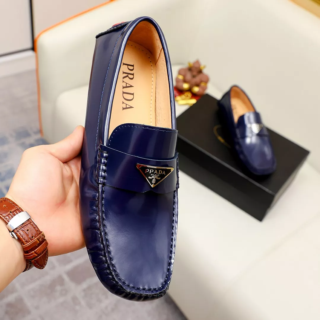 GoAnywhere 2588 Prada Leather Shoes For Men