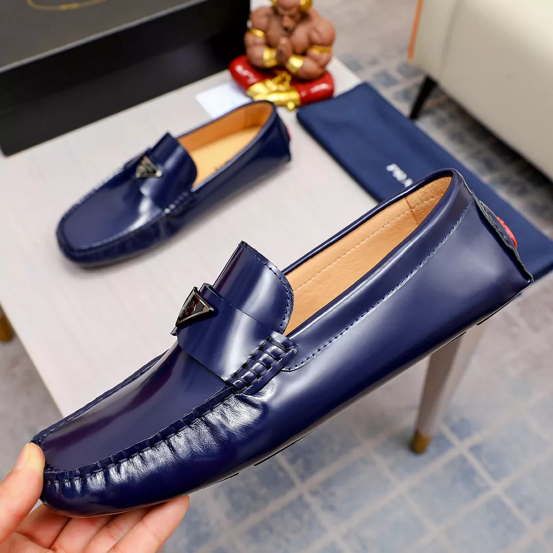 GoAnywhere 2588 Prada Leather Shoes For Men