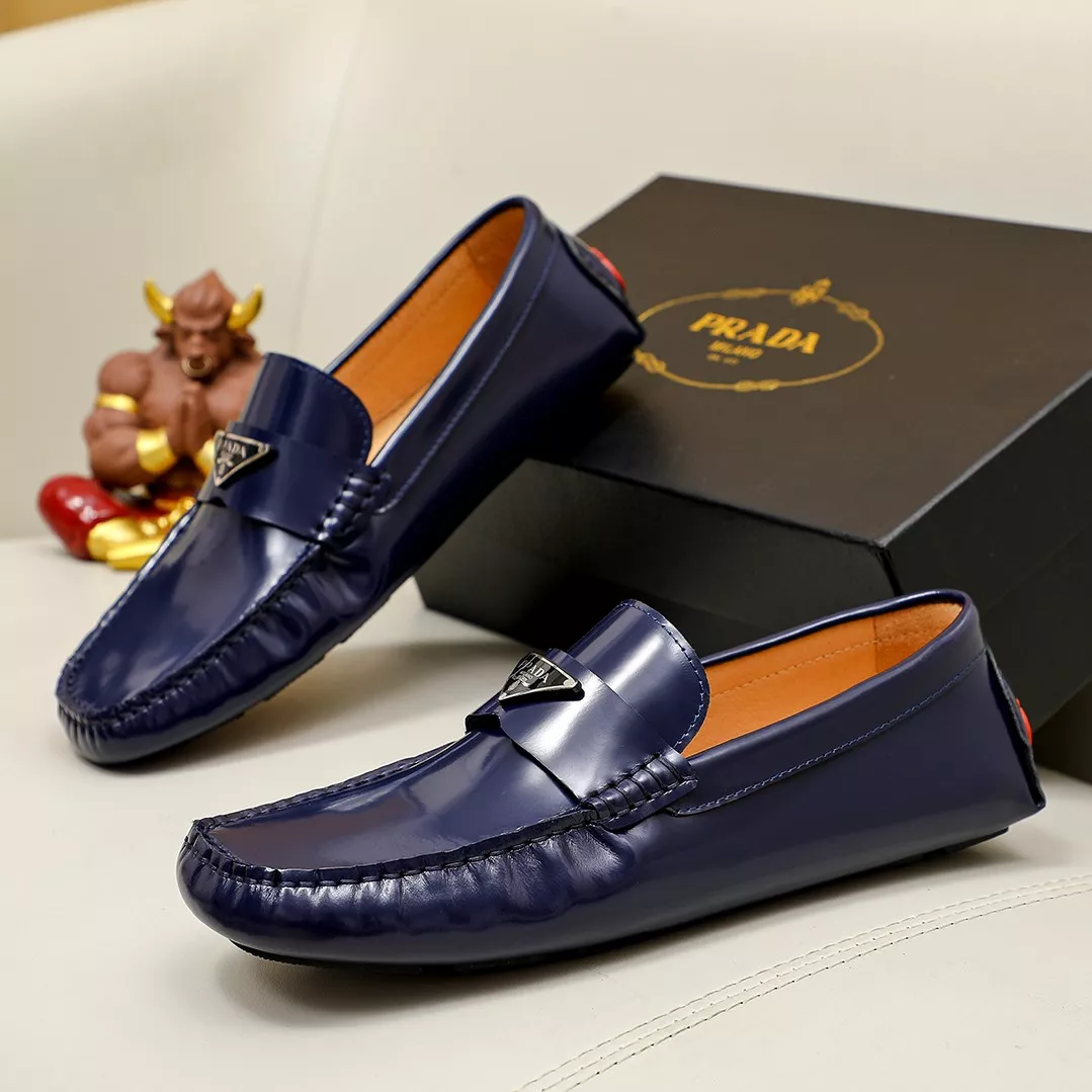 GoAnywhere 2588 Prada Leather Shoes For Men