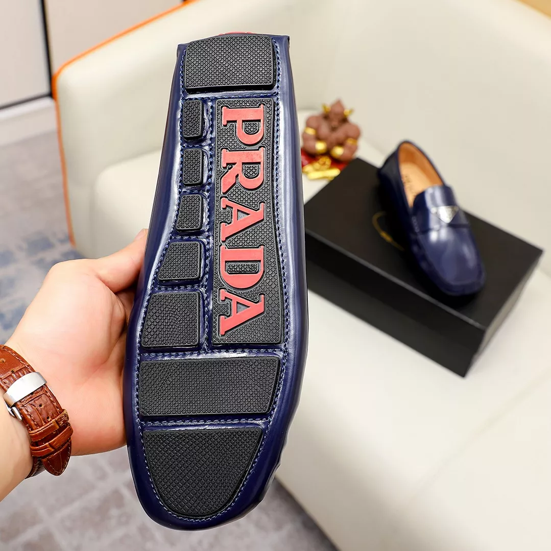 GoAnywhere 2588 Prada Leather Shoes For Men