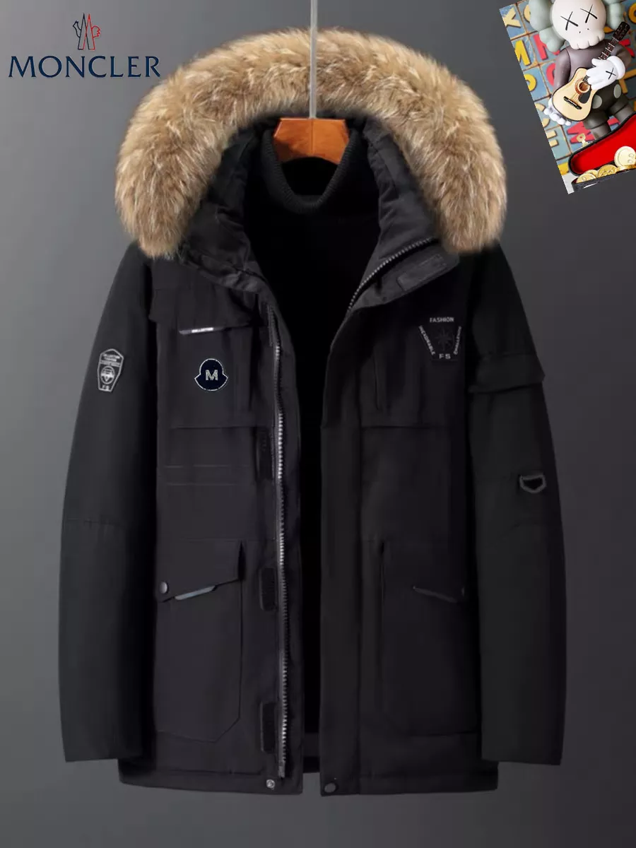 GoAnywhere 2775 Moncler Down Feather Coat Long Sleeved For Men