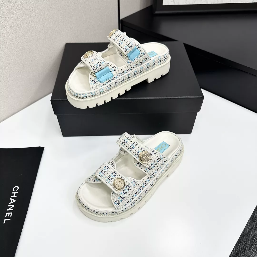 GoAnywhere 3020 Chanel Slippers For Women