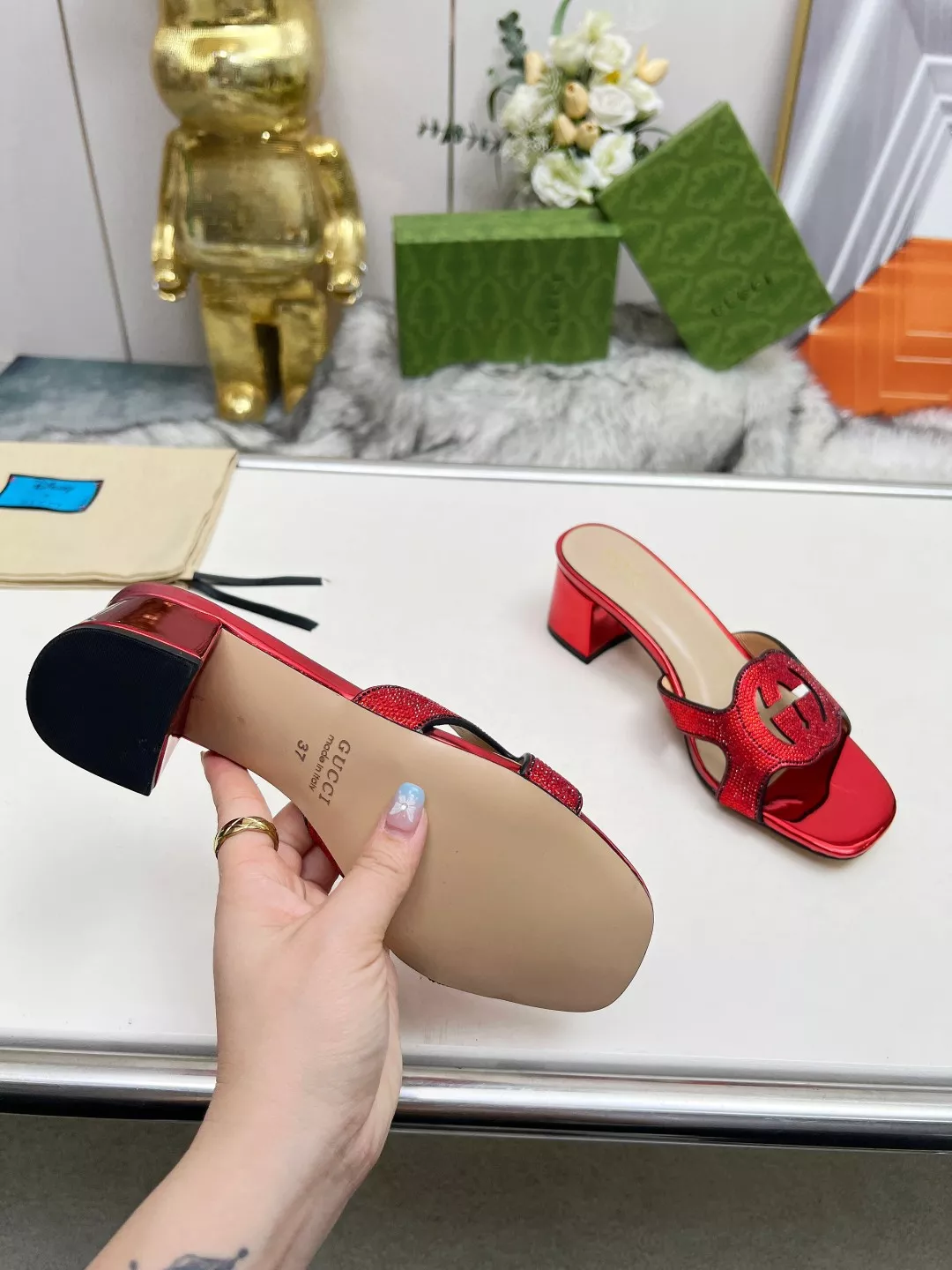GoAnywhere 3664 Gucci Slippers For Women