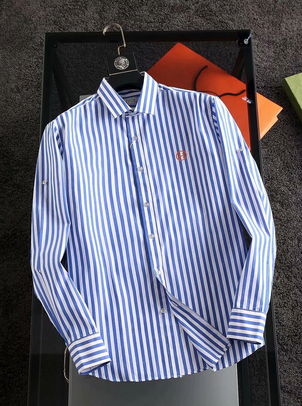 GoAnywhere 4105 Hermes Shirts Long Sleeved For Men